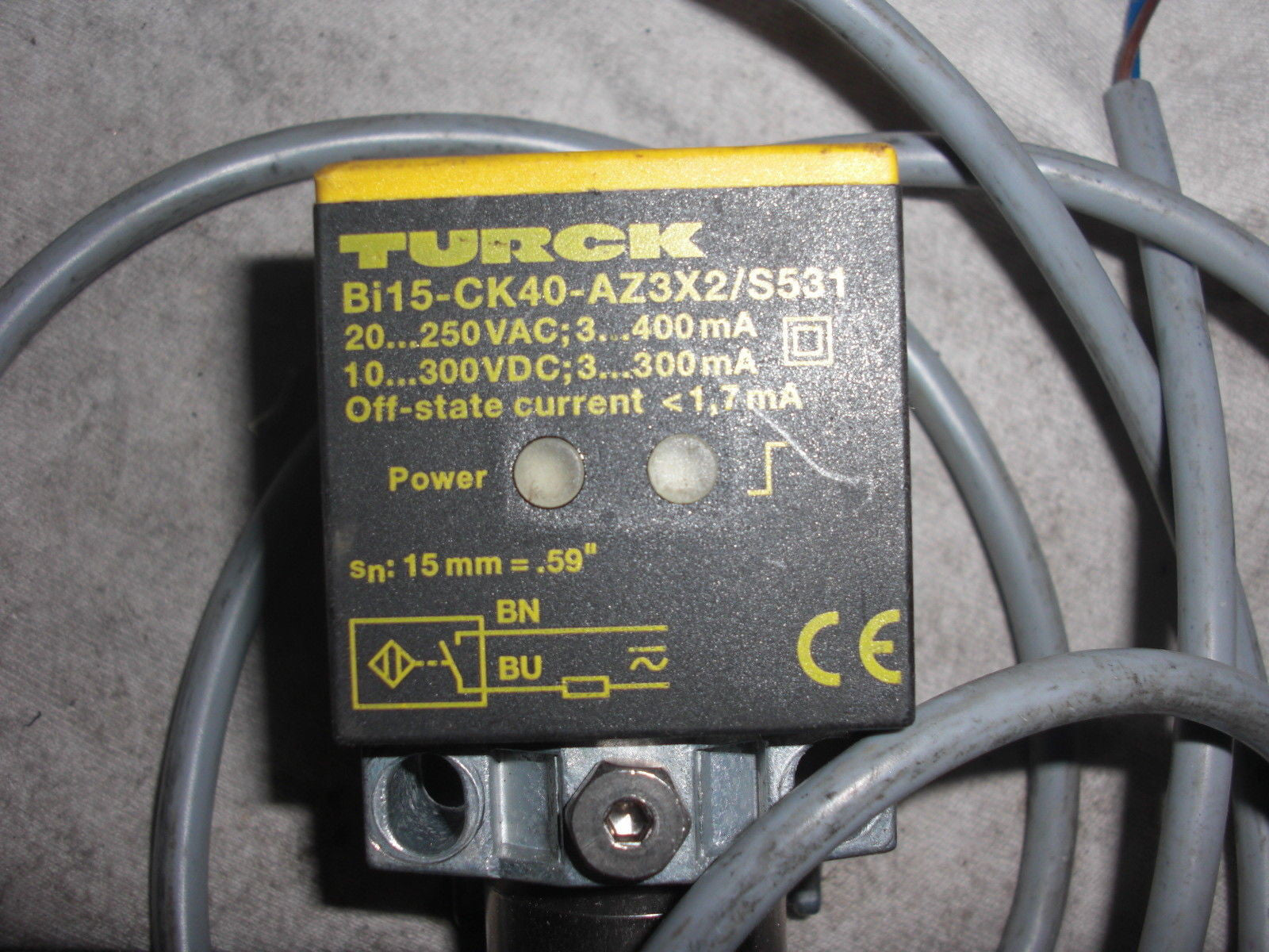 TURCK BI15-CK40-AZ3X2/ S531 *USED*