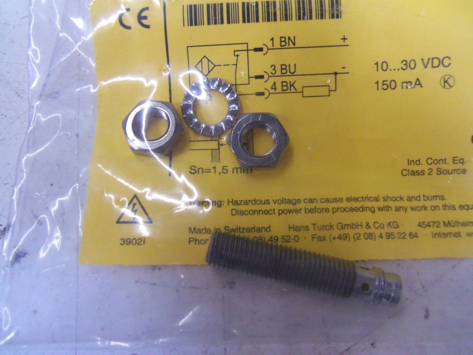 TURCK Bi1,5-G08K-RP6X-V1131 *NEW IN BAG*