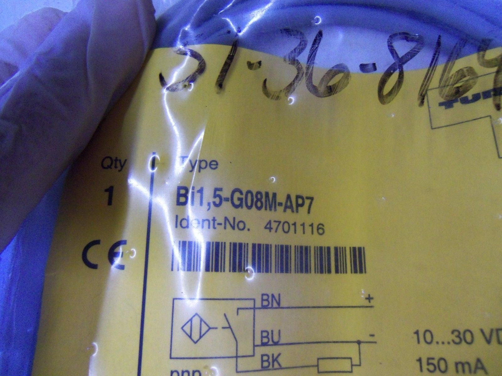 TURCK Bi1,5-G08M-AP7 *NEW IN BAG *