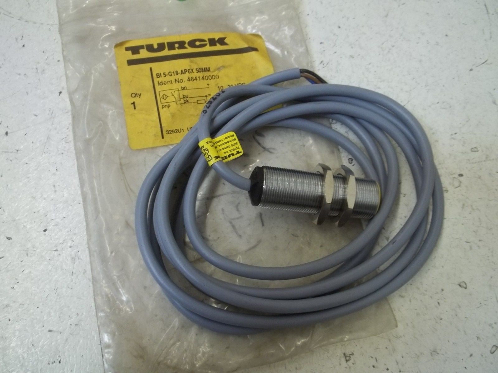 TURCK BI5-G18-AP6X50MM PROXIMITY SWITCH *USED*