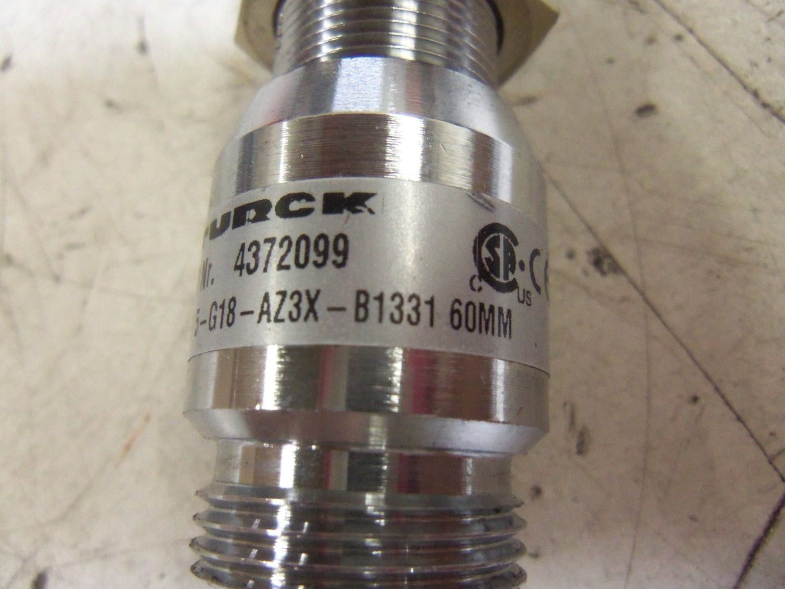 TURCK BI5-G18-AZ3X-B1331-60MM PROXIMITY SENSOR *USED*