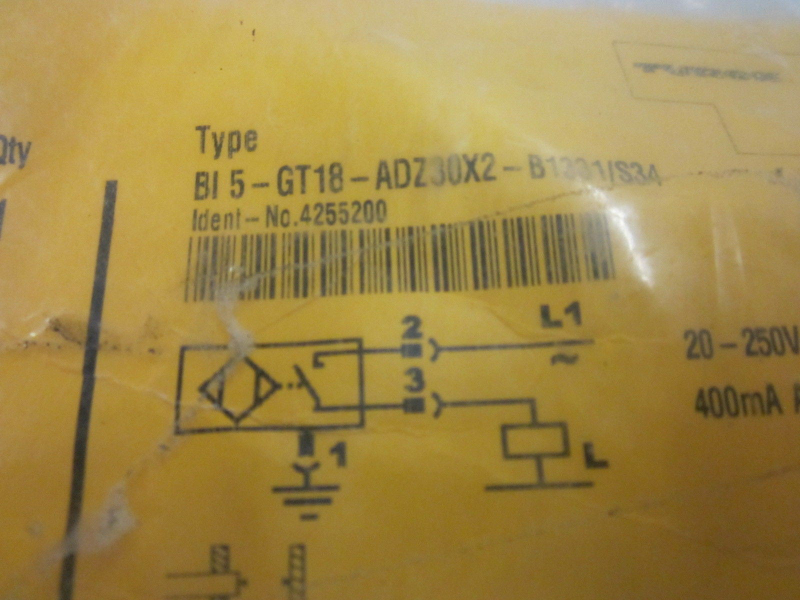 TURCK BI 5-GT18-ADZ30X2-S34/B1331 *NEW IN A FACTORY BAG*