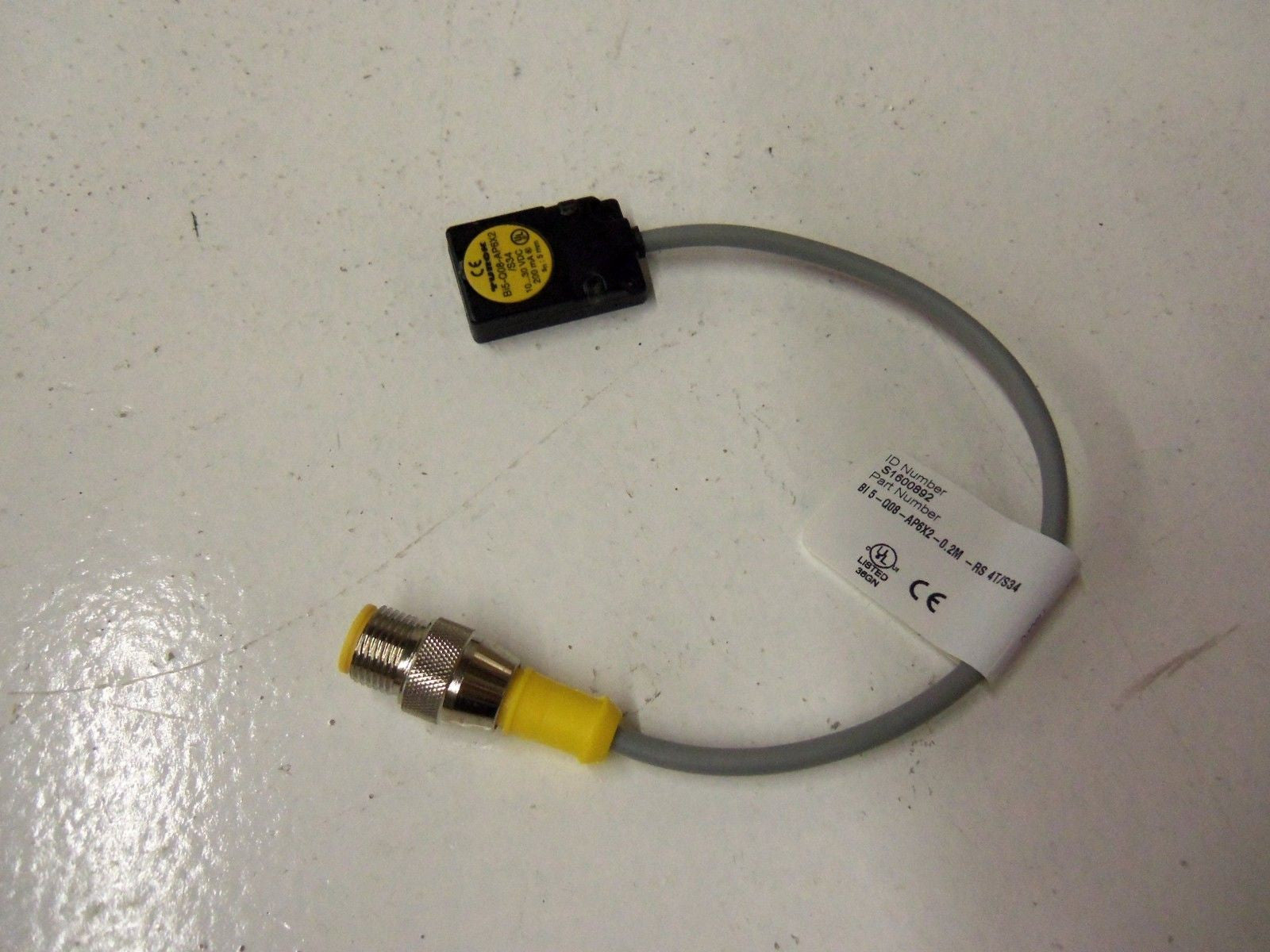 TURCK BI5-Q08-AP6X2-0.2M-RS4T/S34 INDUCTIVE SENSOR *NEW NO BOX*