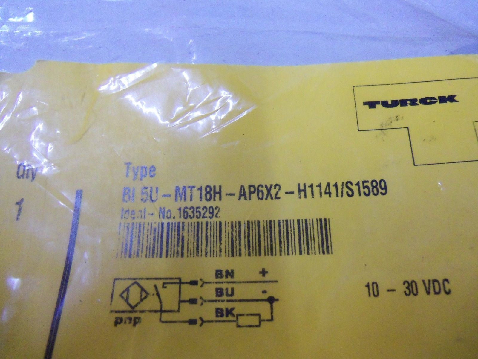TURCK BI 5U-MT18H-AP6X2-H1141/S1589 *NEW IN BAG*