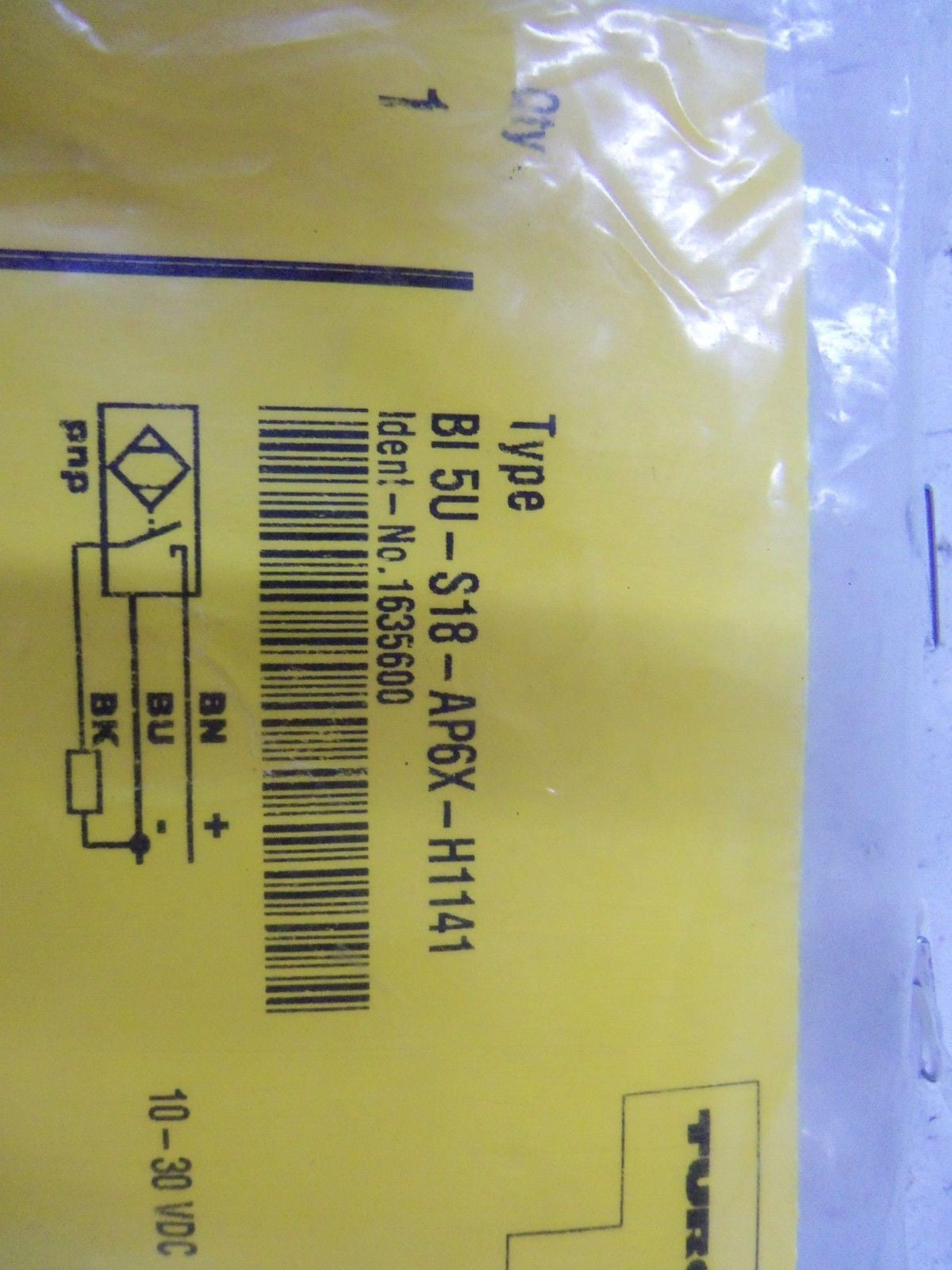 TURCK BI 5U-S18-AP6X-H1141 *NEW IN BAG*