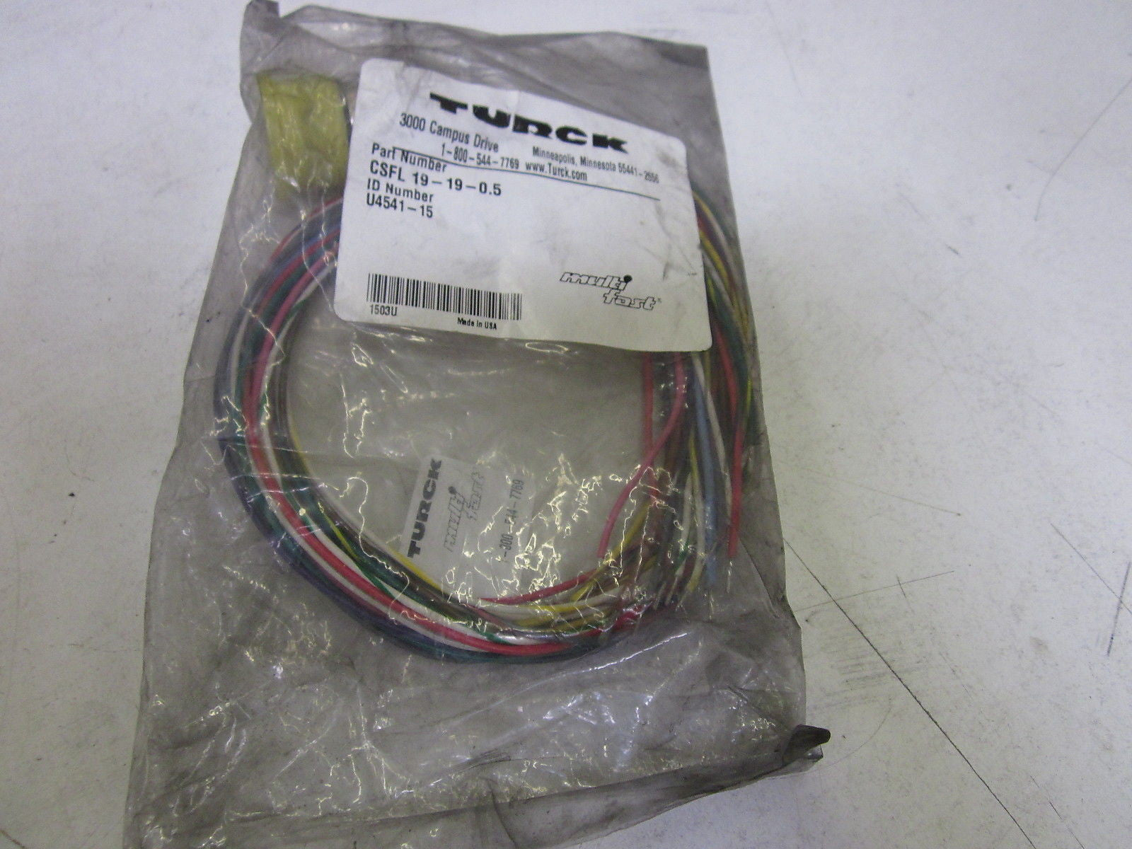 TURCK CSFL 19-19-0.5 *NEW IN A FACTORY BAG*