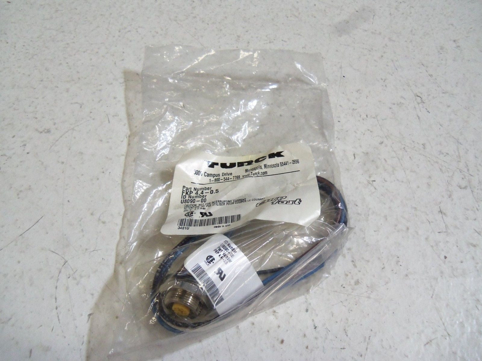TURCK FKP 4.4-0.5 *NEW IN FACTORY BAG*