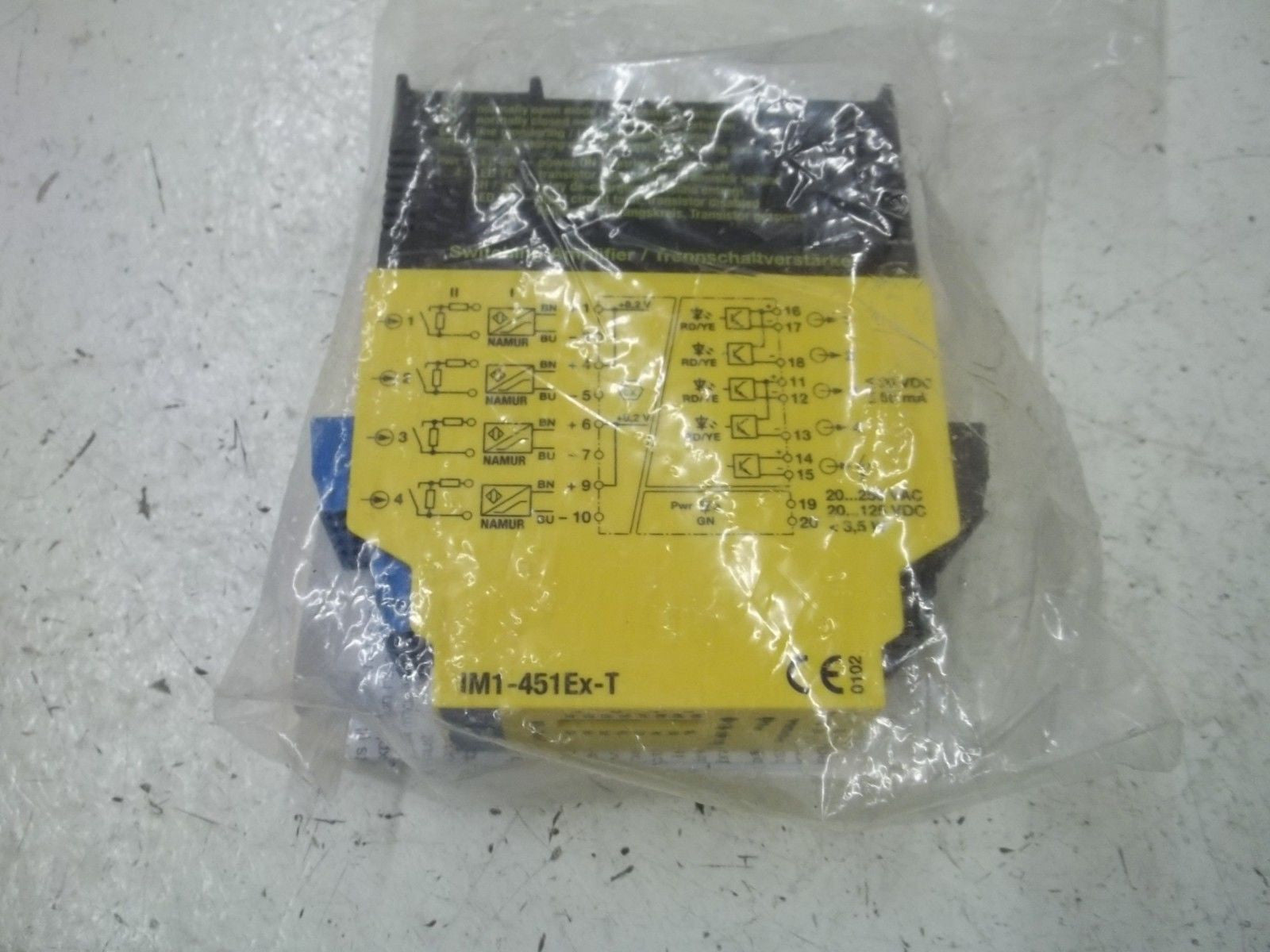 TURCK IM1-451EX-T MULTIMODUL SWITCH AMPLIFIER *NEW IN A BAG*