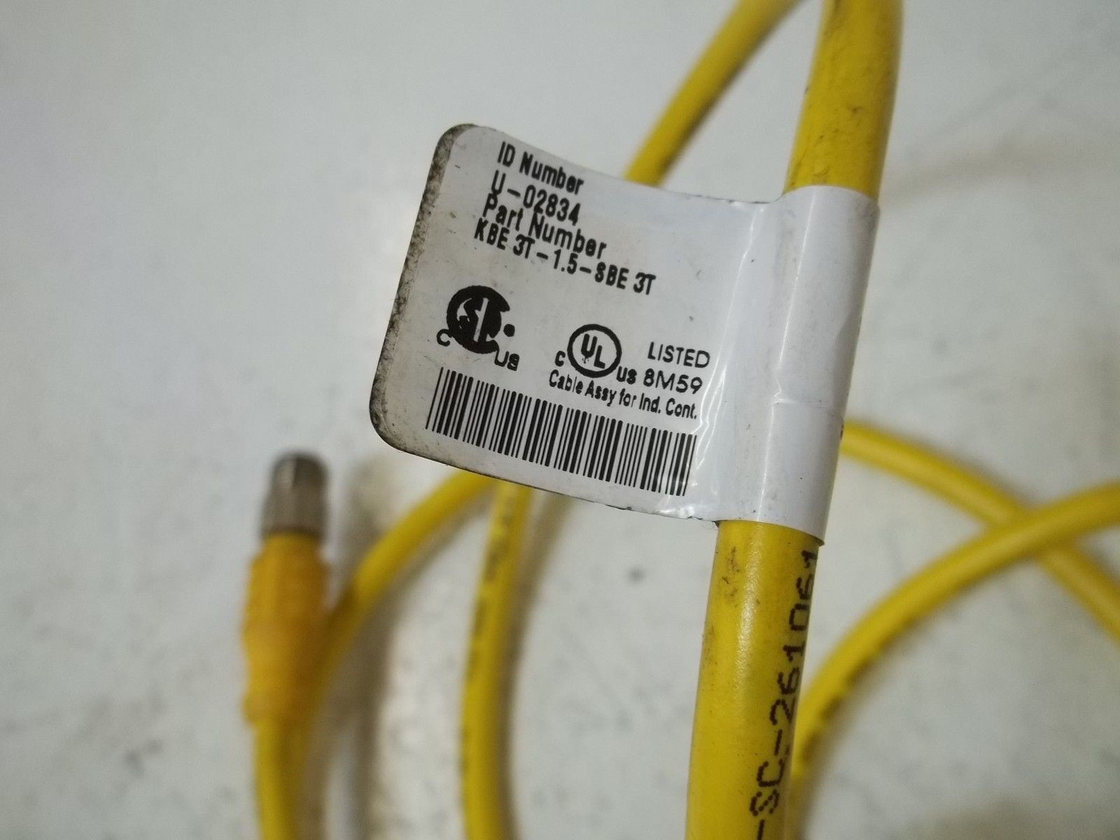 TURCK KBE3T-1.5-SBE3T *USED*