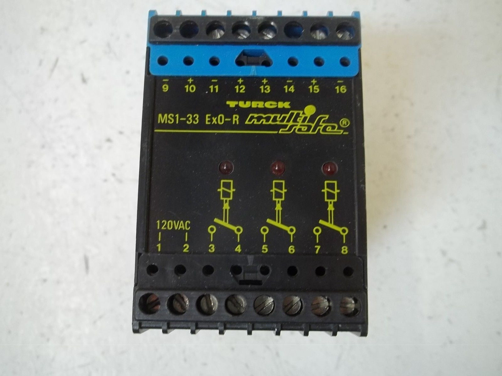 TURCK MS1-33EX0-R AMPLIFIER RELAY *NEW NO BOX*