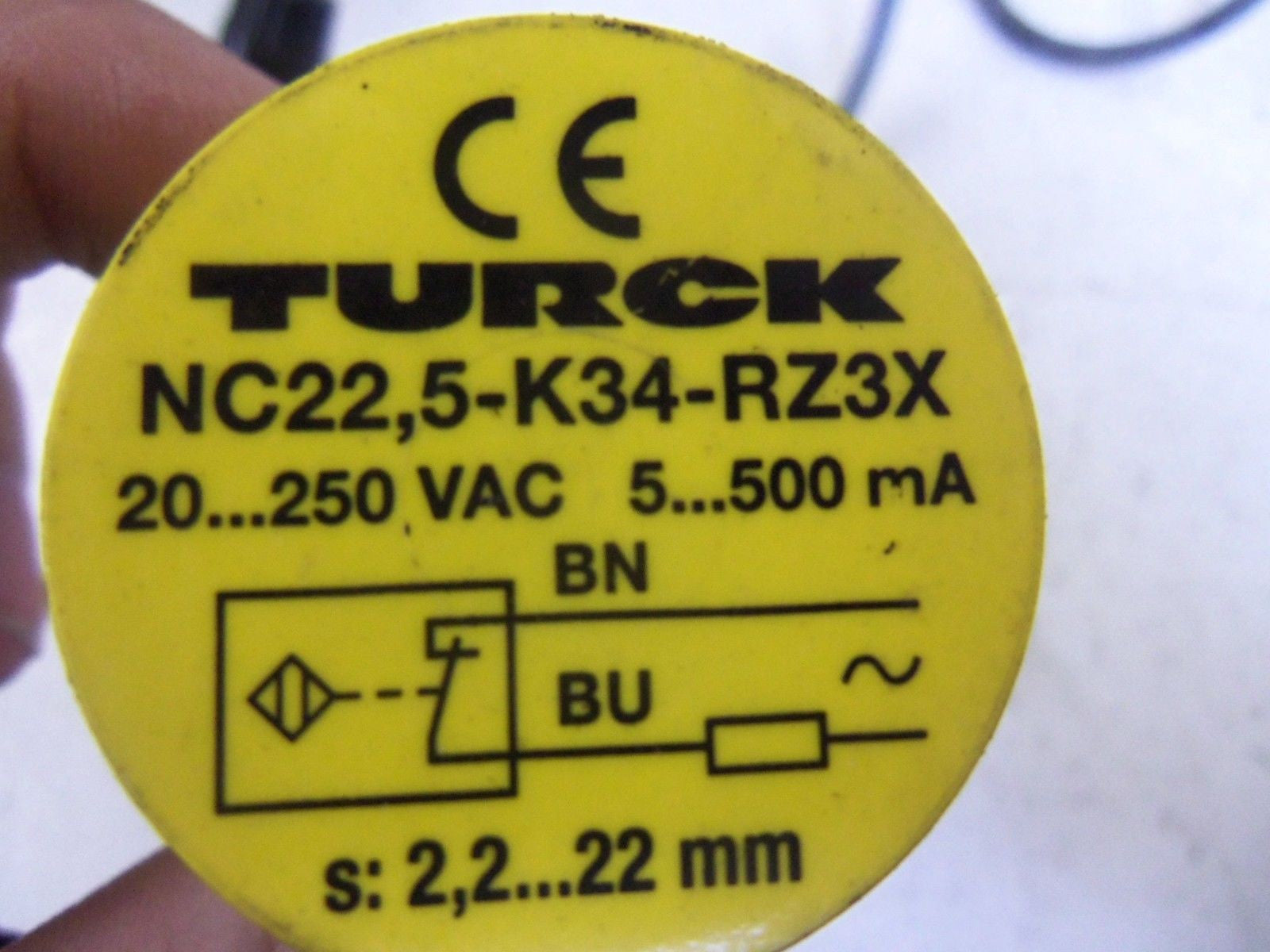 TURCK NC22.5-K34-RZ3X/CS12519 *USED*