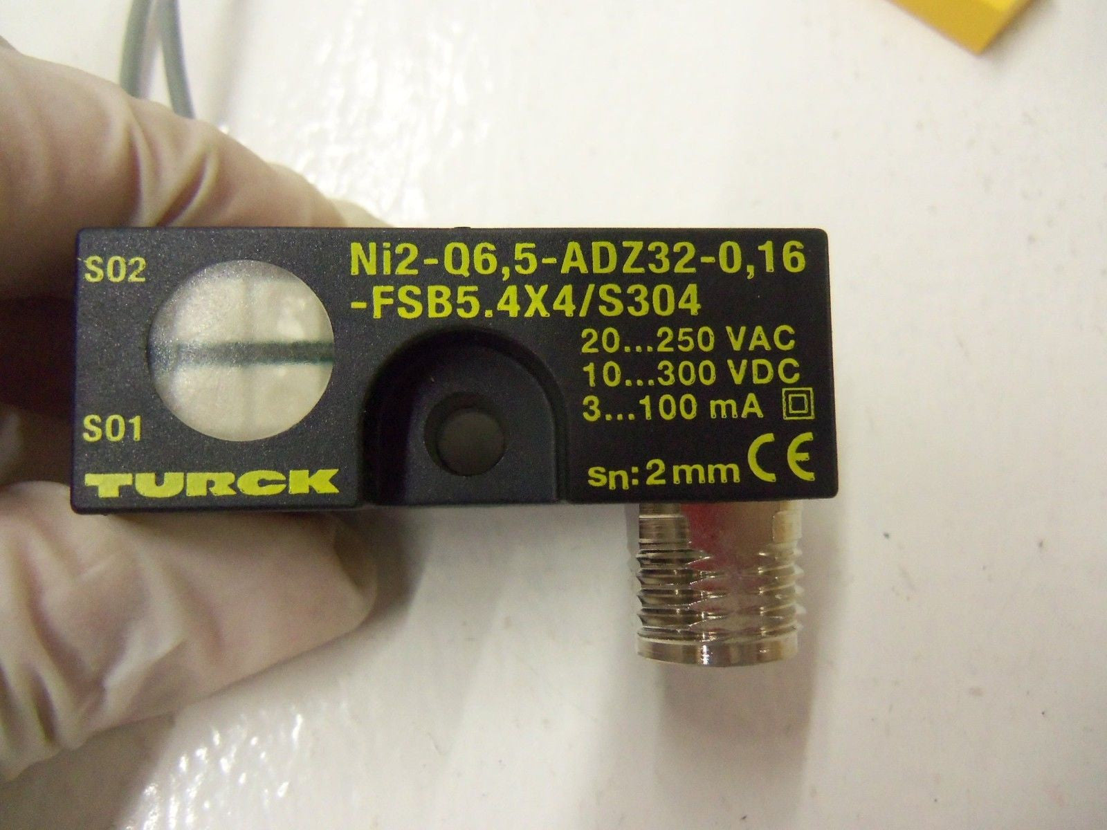 TURCK Ni2-Q6,5-ADZ32-0,16-FSB5.4X4/S304 *USED*