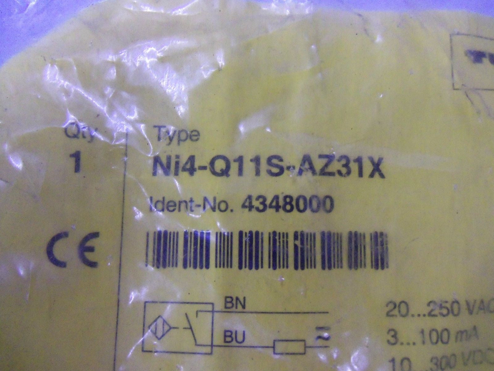 TURCK Ni4-Q11S-AZ31X *NEW IN BAG*