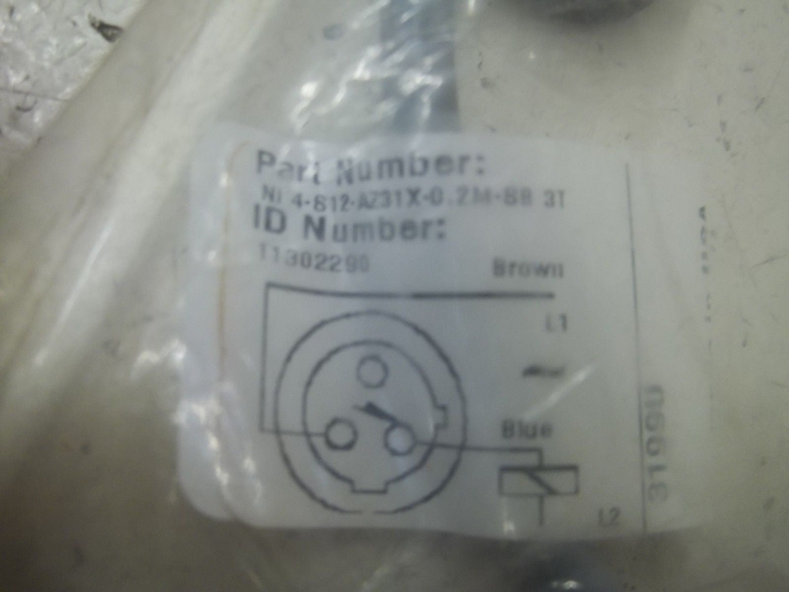 TURCK NI4-S12-AZ31X-0.2M-SB-3T PROXIMITY SENSOR *NEW IN A BAG*