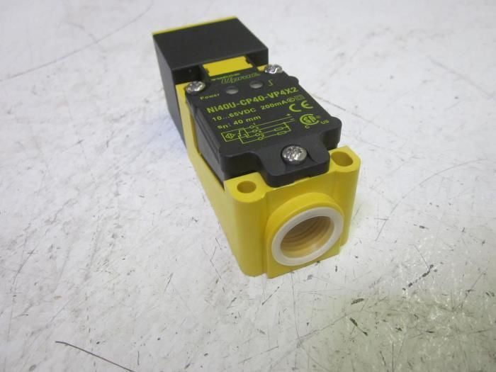 TURCK NI40U-CP40-VP4X2 PROXIMITY SWITCH SENSOR 10-65VDC  *NEW NO BOX*