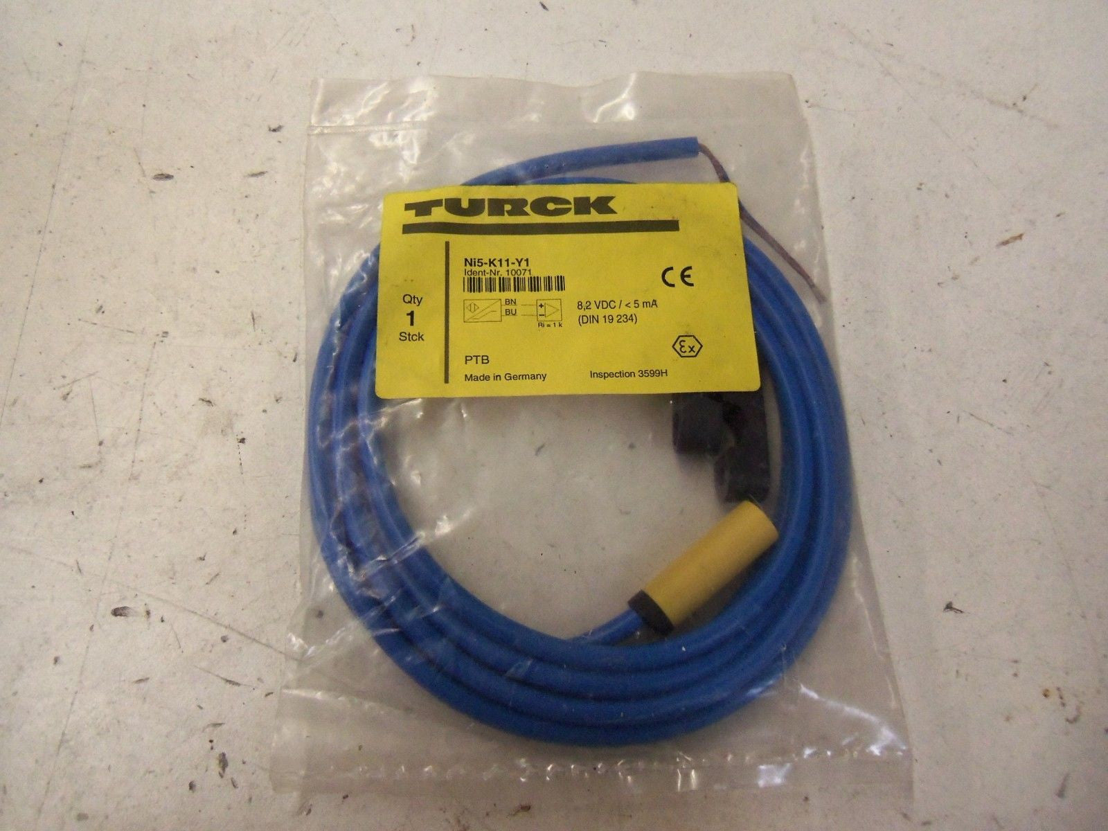 TURCK Ni5-K11-Y1 *NEW IN FACTORY BAG*