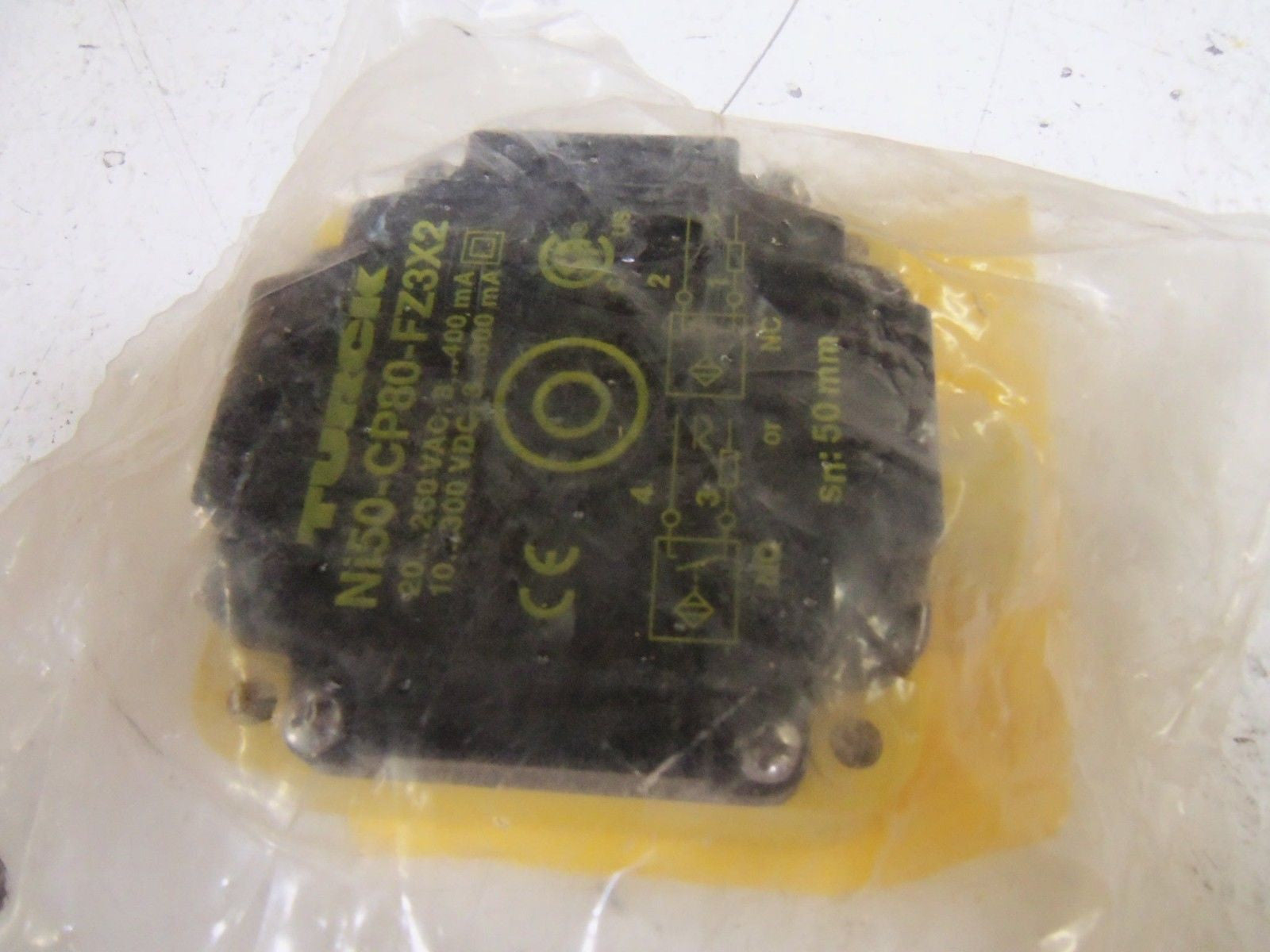 TURCK Ni50-CP80-FZ3X2/S10 PROXIMITY SWITCH *NEW IN FACTORY BAG*