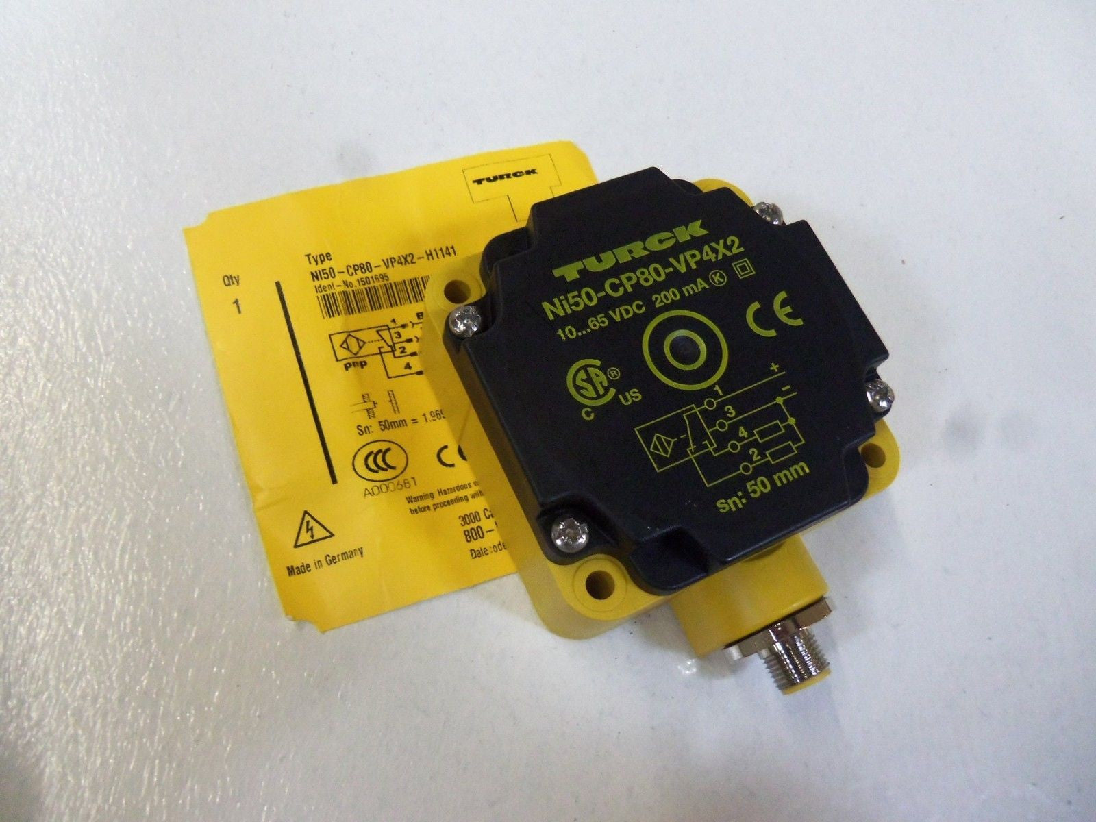 TURCK NI50-CP80-VP4X2-H1141 *NEW NO BOX*