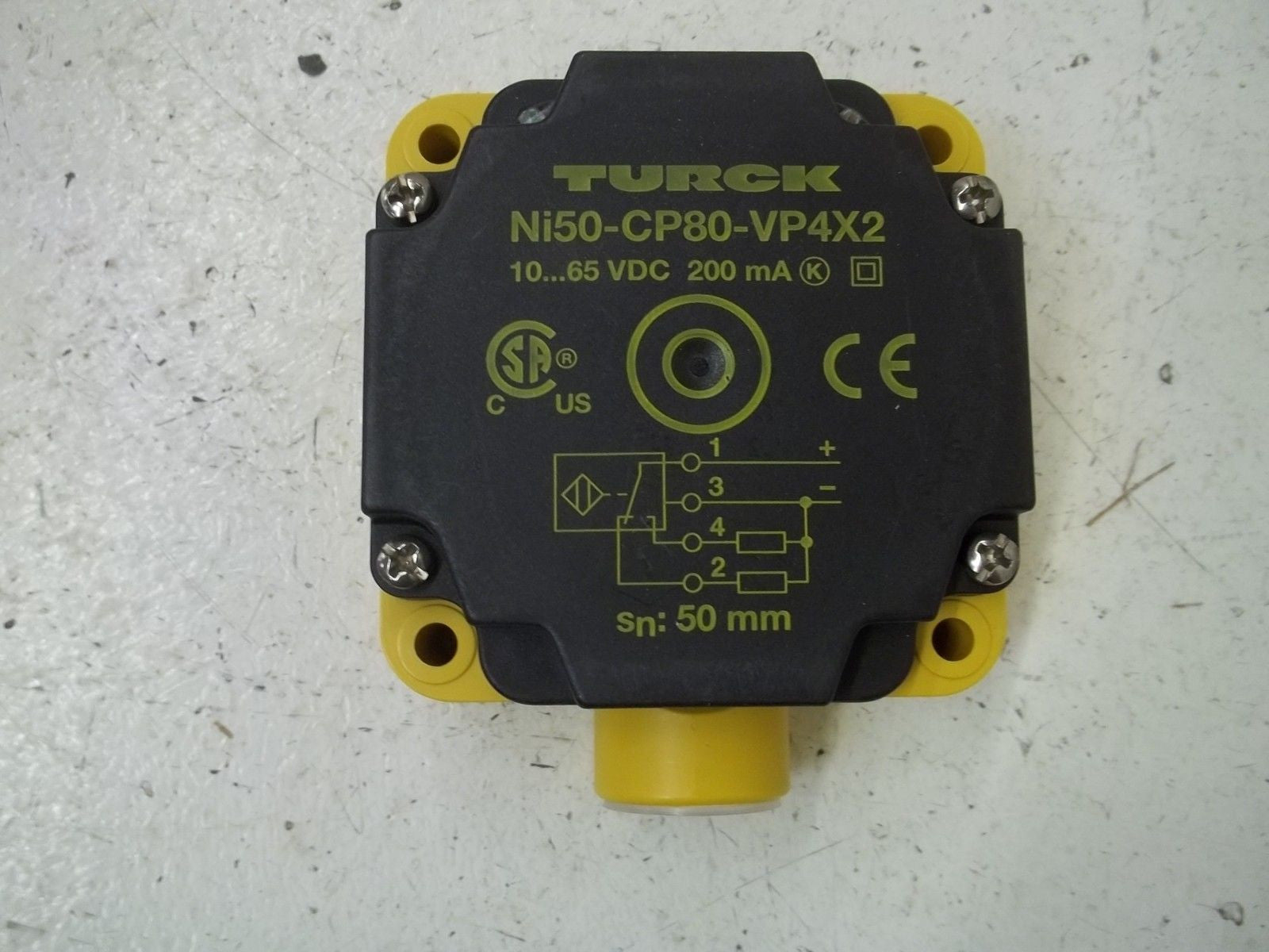 TURCK NI50-CP80-VP4X2 PROXIMITY SENSOR *NEW IN BOX*
