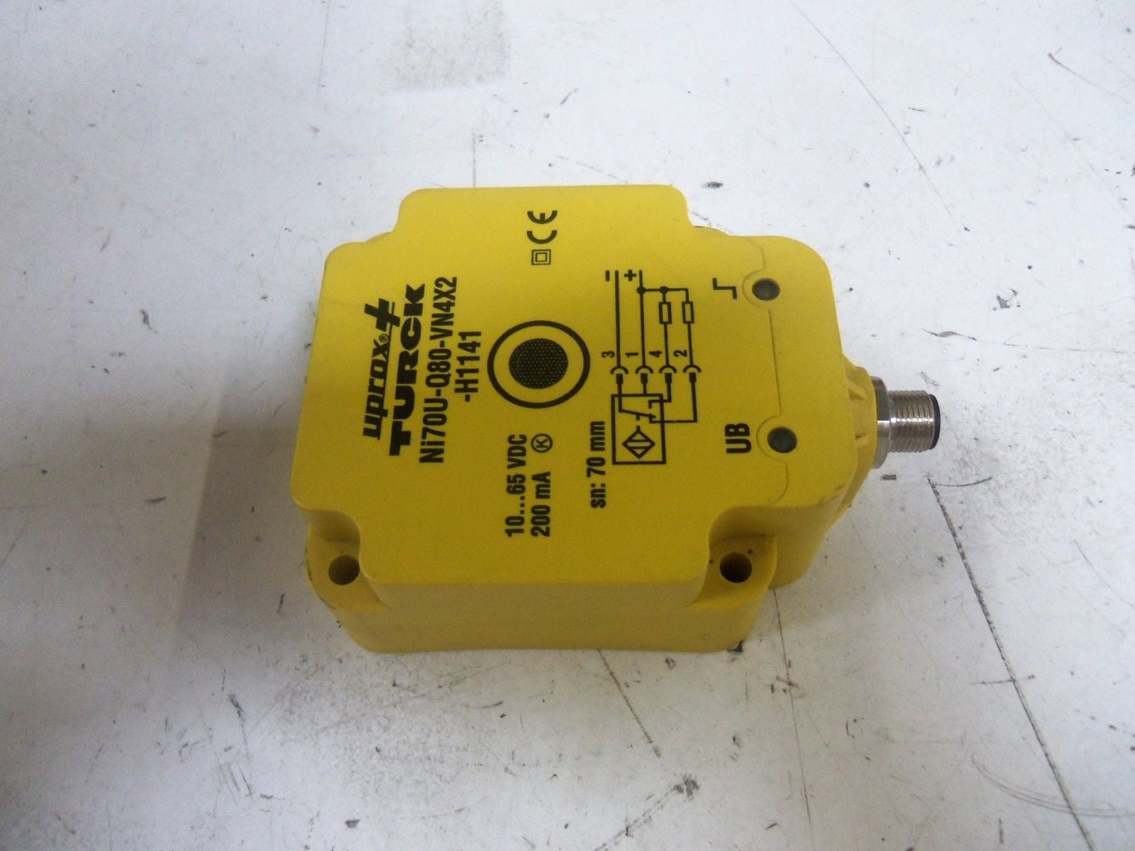TURCK UPROX+ PLUS Ni70U-Q80-VN4X2-H1141 SQUARE SENSOR *NEW NO BOX*