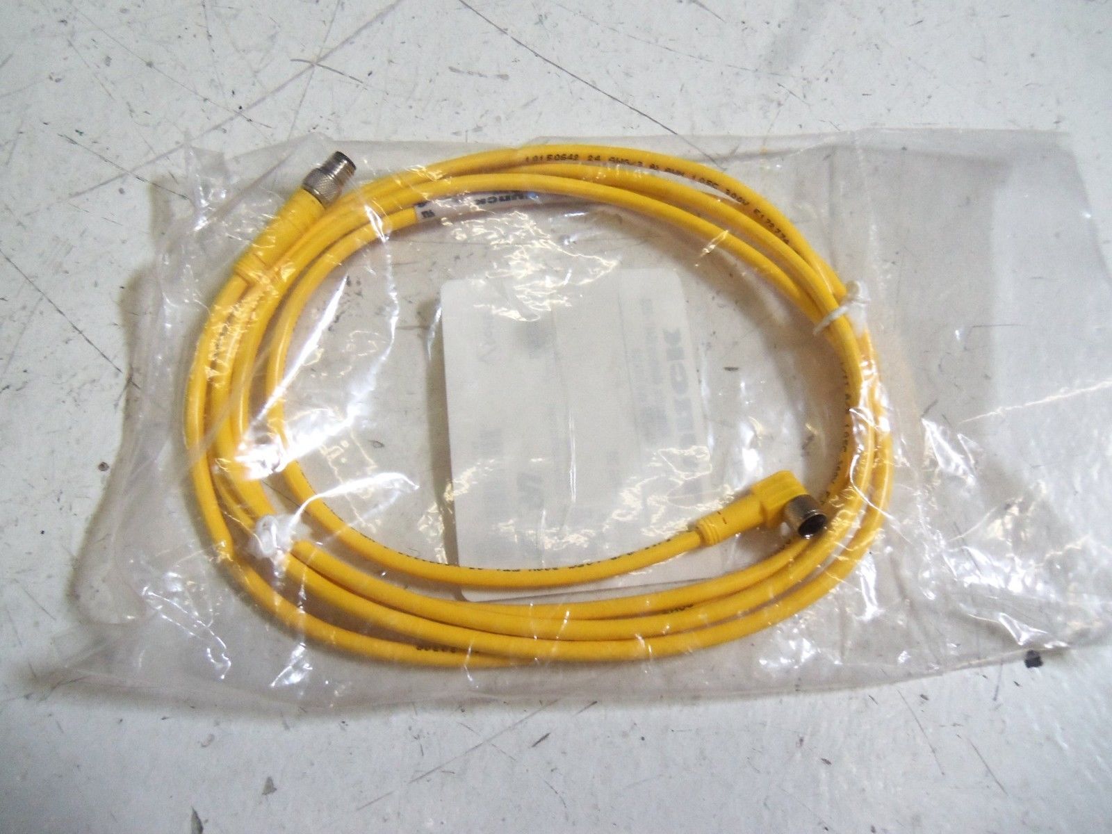 TURCK PKW3M-2-PSG3M MOLDED CORDSET * NEW IN FACTORY BAG *
