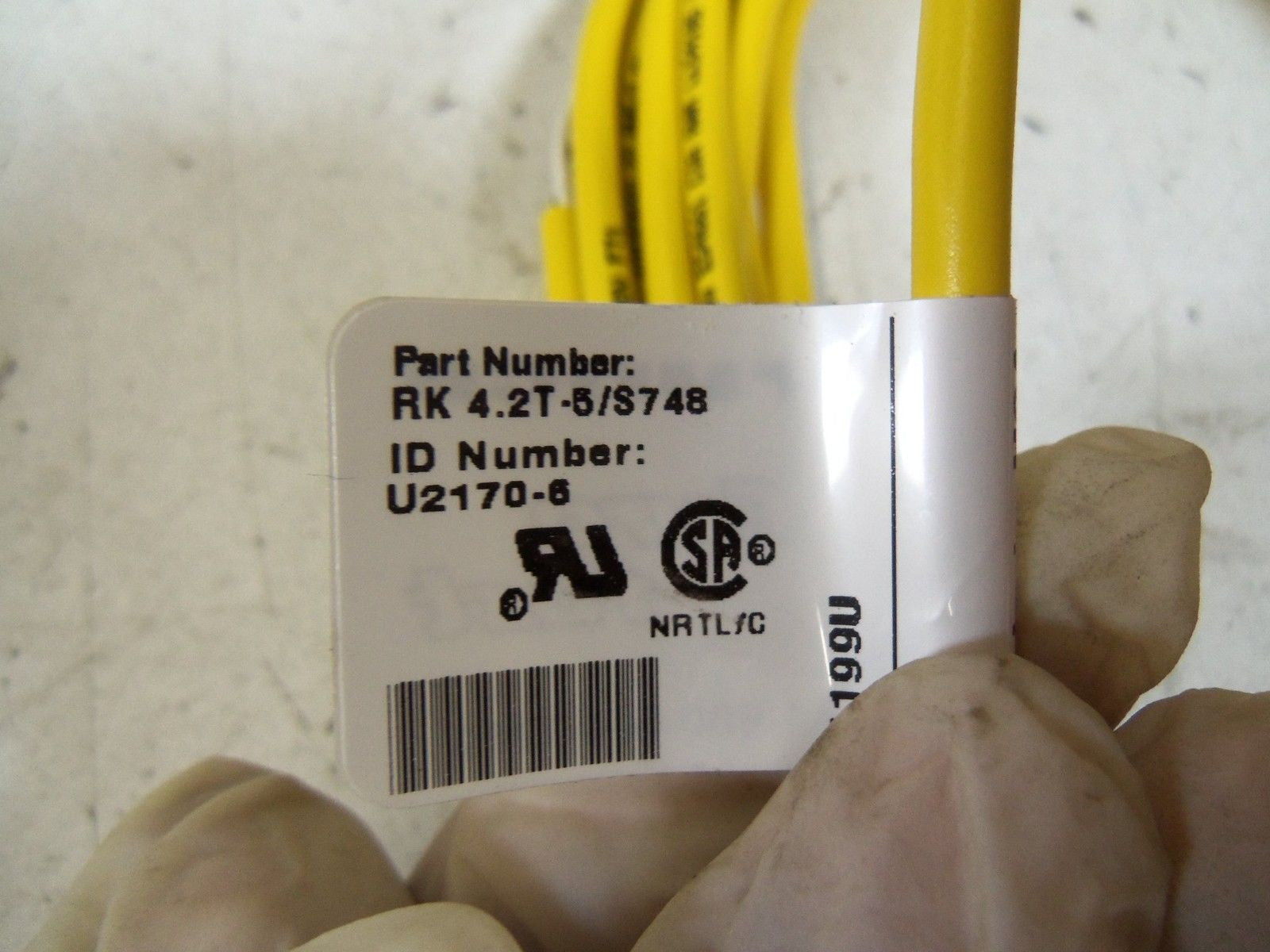 TURCK RK 4.2T-5/S748 *NEW NO BOX*