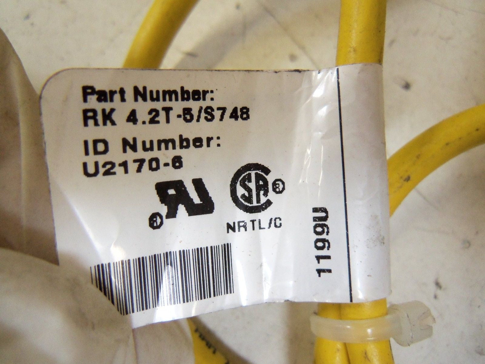 TURCK RK 4.2T-5/S748 *USED*