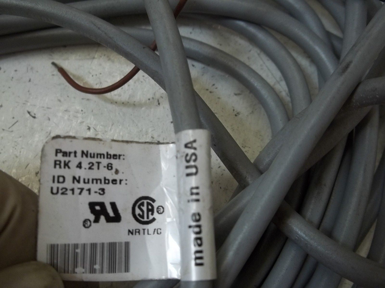 TURCK RK4.2T-6 CORDSET *USED*