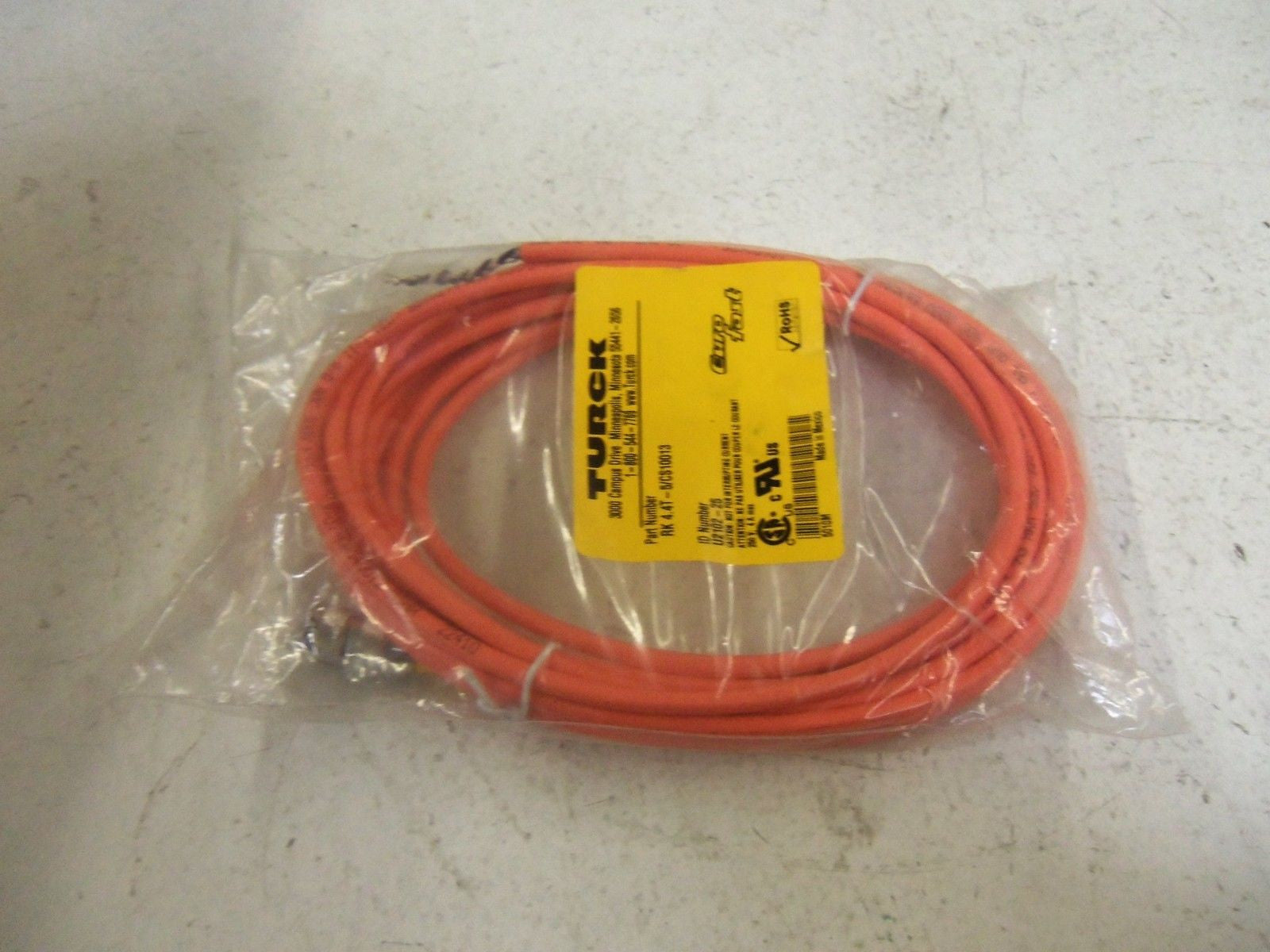 TURCK RK4.4T-5/CS10013 *NEW IN FACTORY BAG*