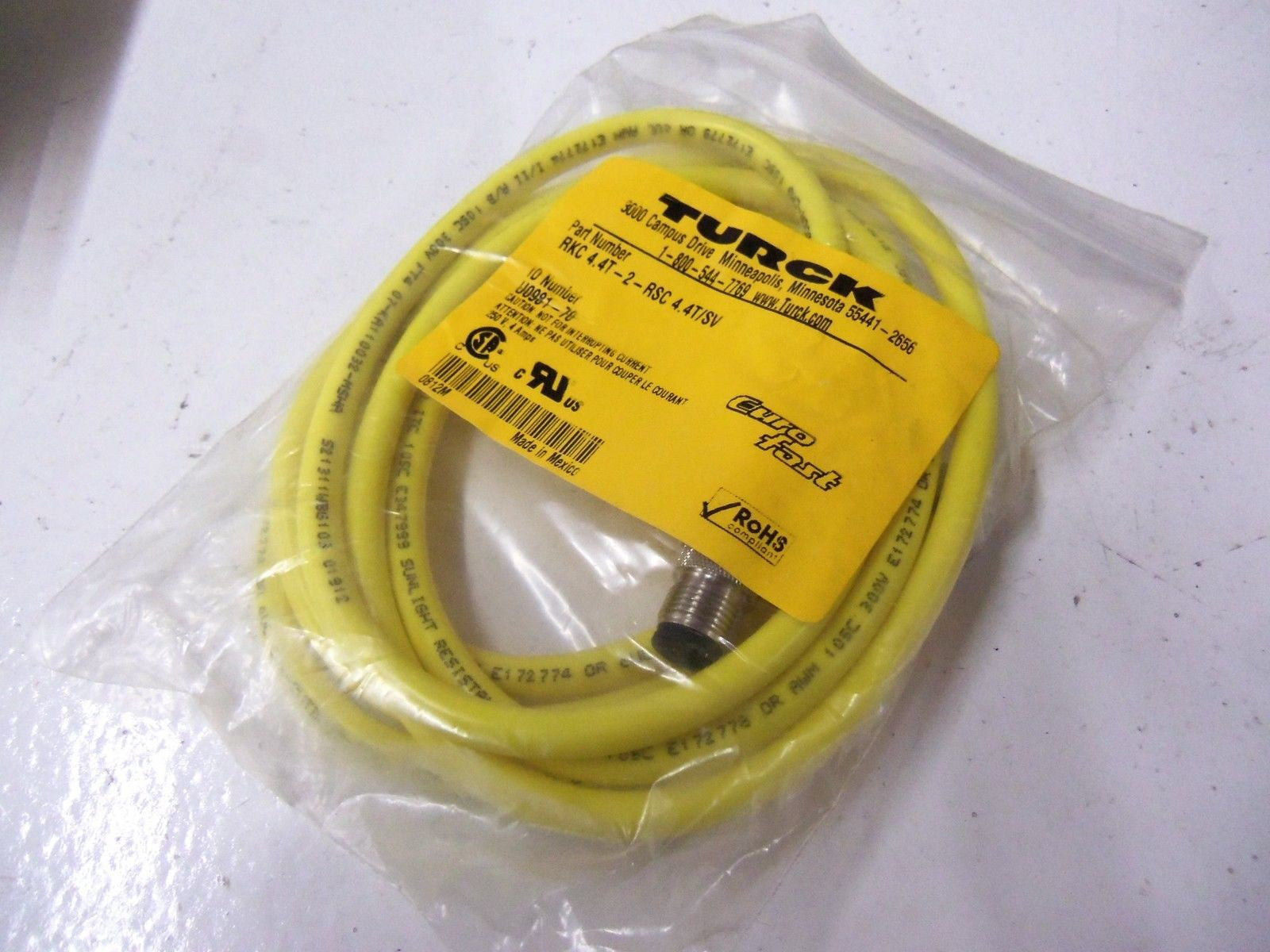 TURCK RKC 4.4T-2-RSC 4.4T/SV *NEW IN BAG*