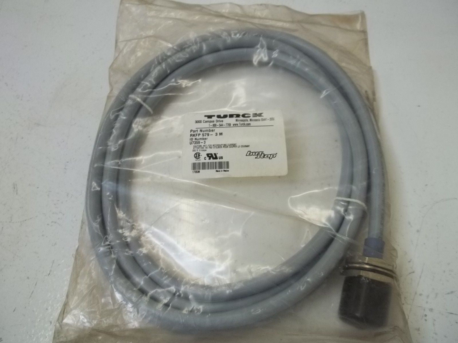 TURCK RKFP579-3M *NEW IN A  BAG*
