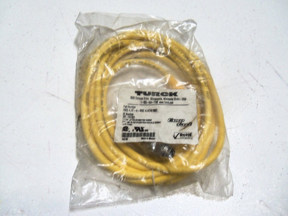 TURCK RKG4.4T-4-RSC4.4T/S1587 CABLE *NEW IN FACTORY BAG*