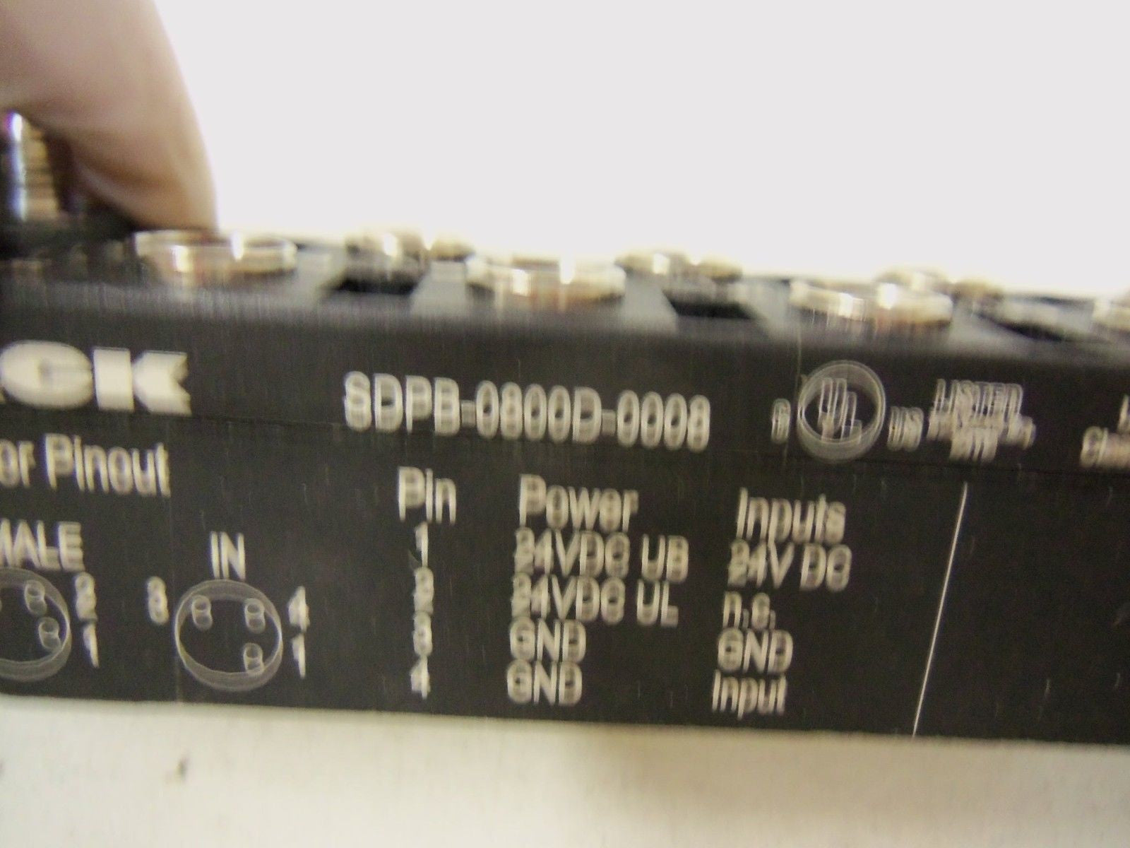 TURCK SDPB-0800D-0008 *NEW IN BOX*