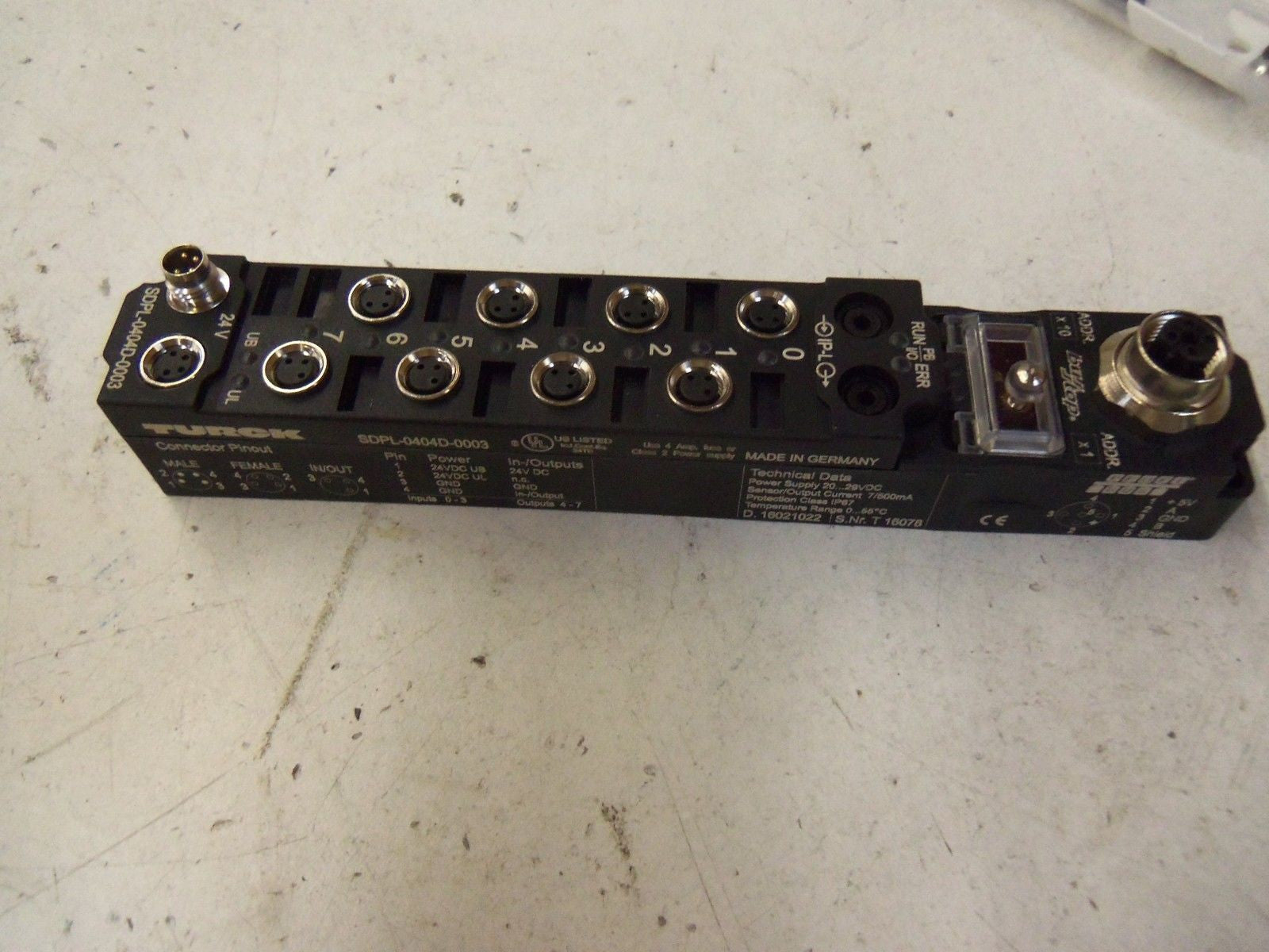 TURCK SDPL-0404D-0003 *NEW IN BOX*