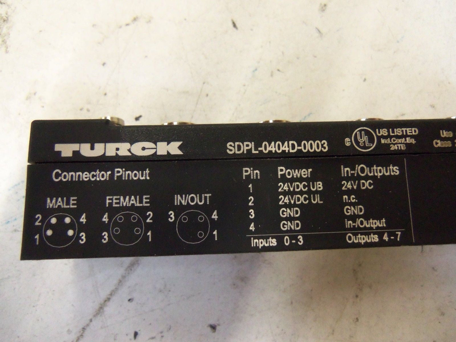 TURCK SDPL-0404D-0003 *NEW IN BOX*