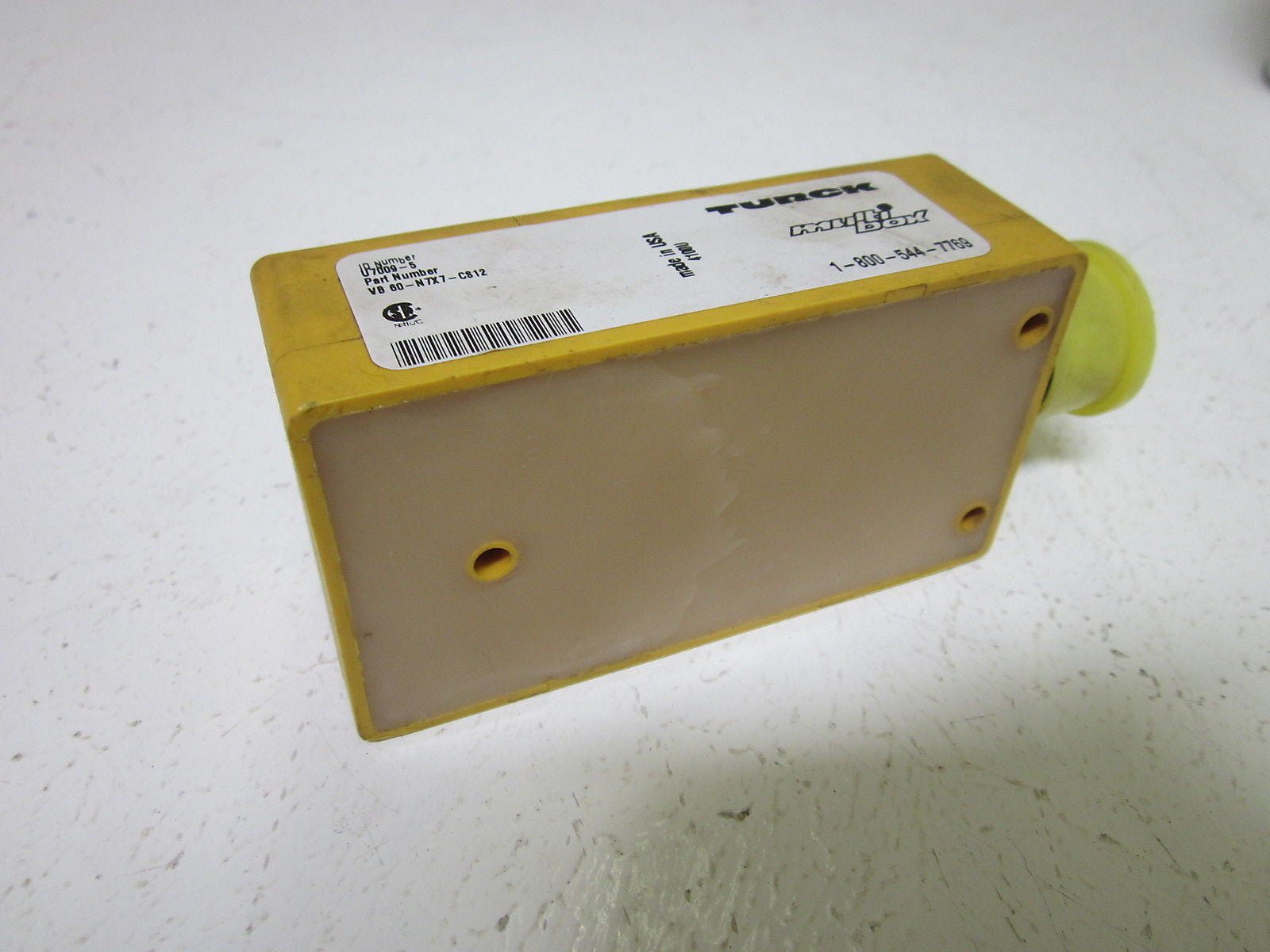 TURCK VB 60-N7X7-CS12 JUNCTION BOX  *USED*