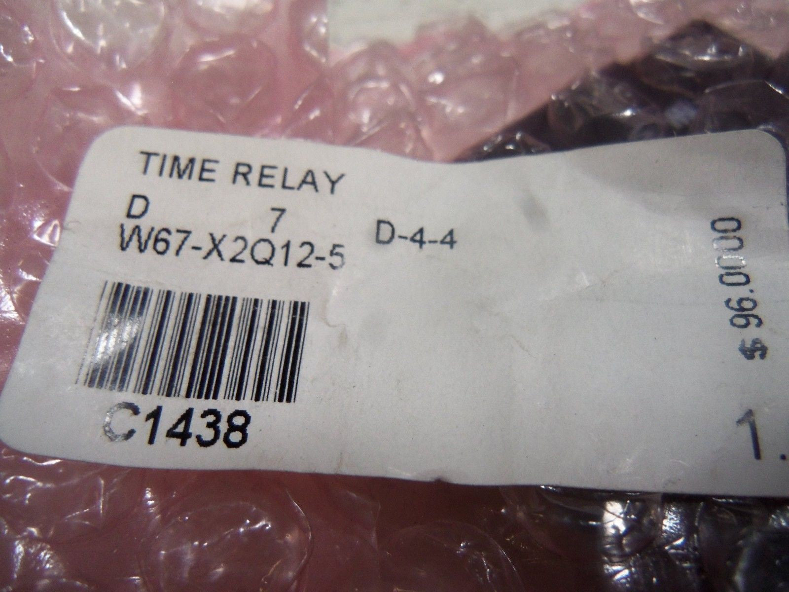 TYCO ELECTRONICS W67-X2Q12-5 TIMING RELAY *NEW NO BOX*