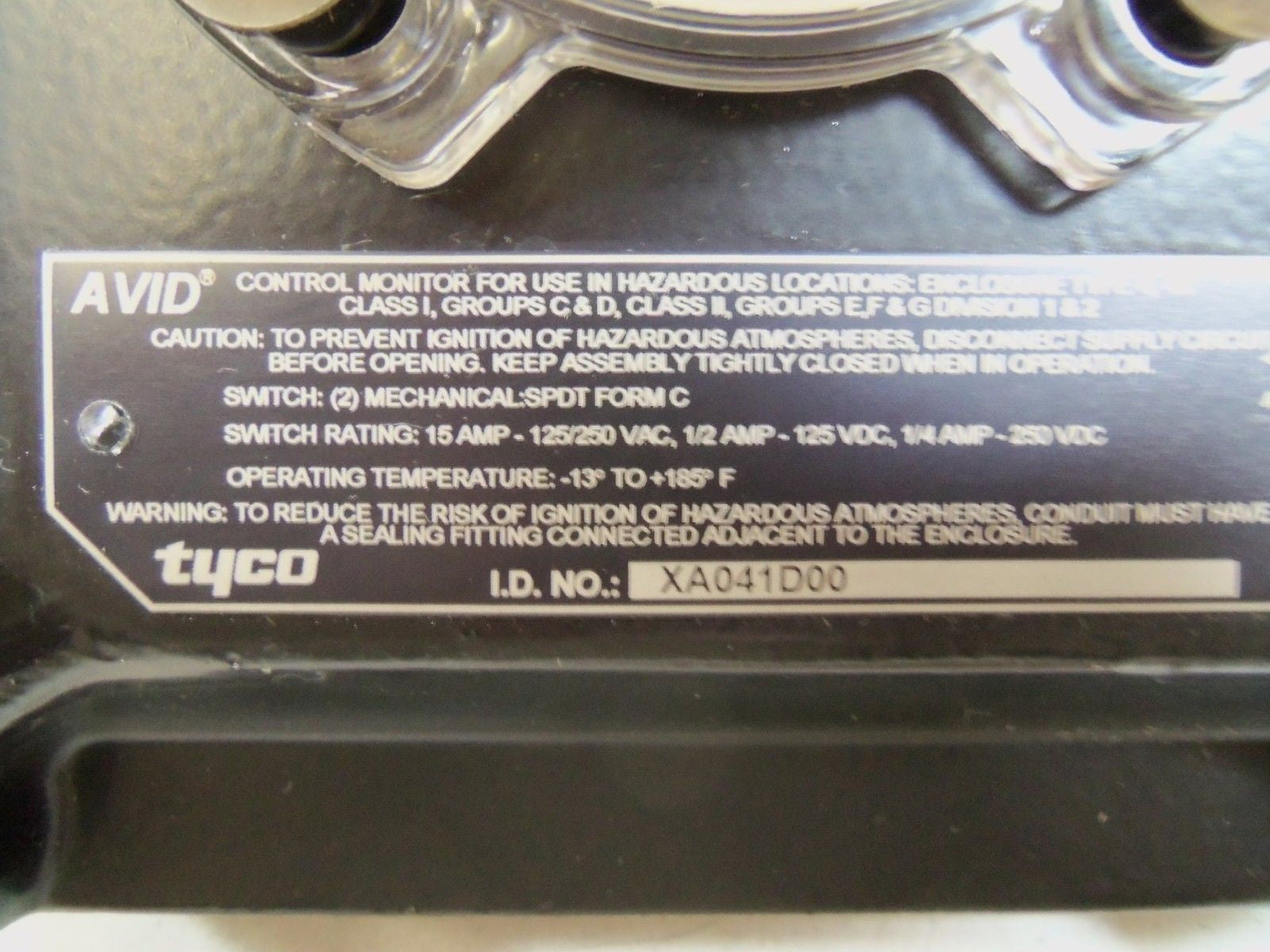 TYCO TY60032-004 *USED*