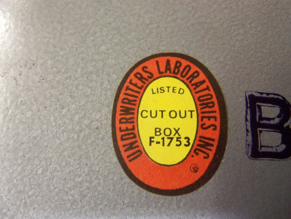 UNDERWRITERS LABORATORIES F-1753 *USED*
