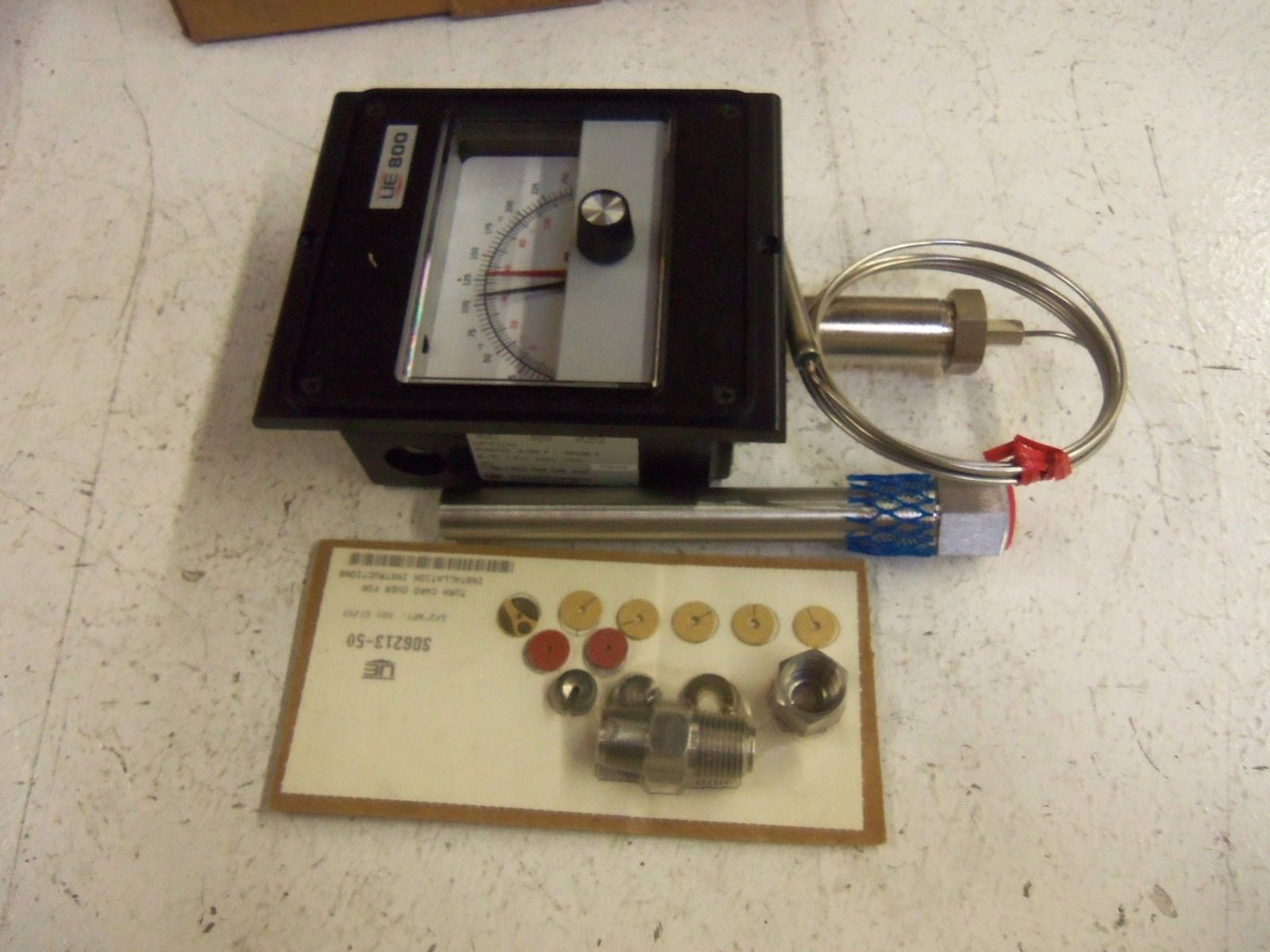 UNITED ELECTRIC 800-6BS TEMPERATURE SWITCH *USED*