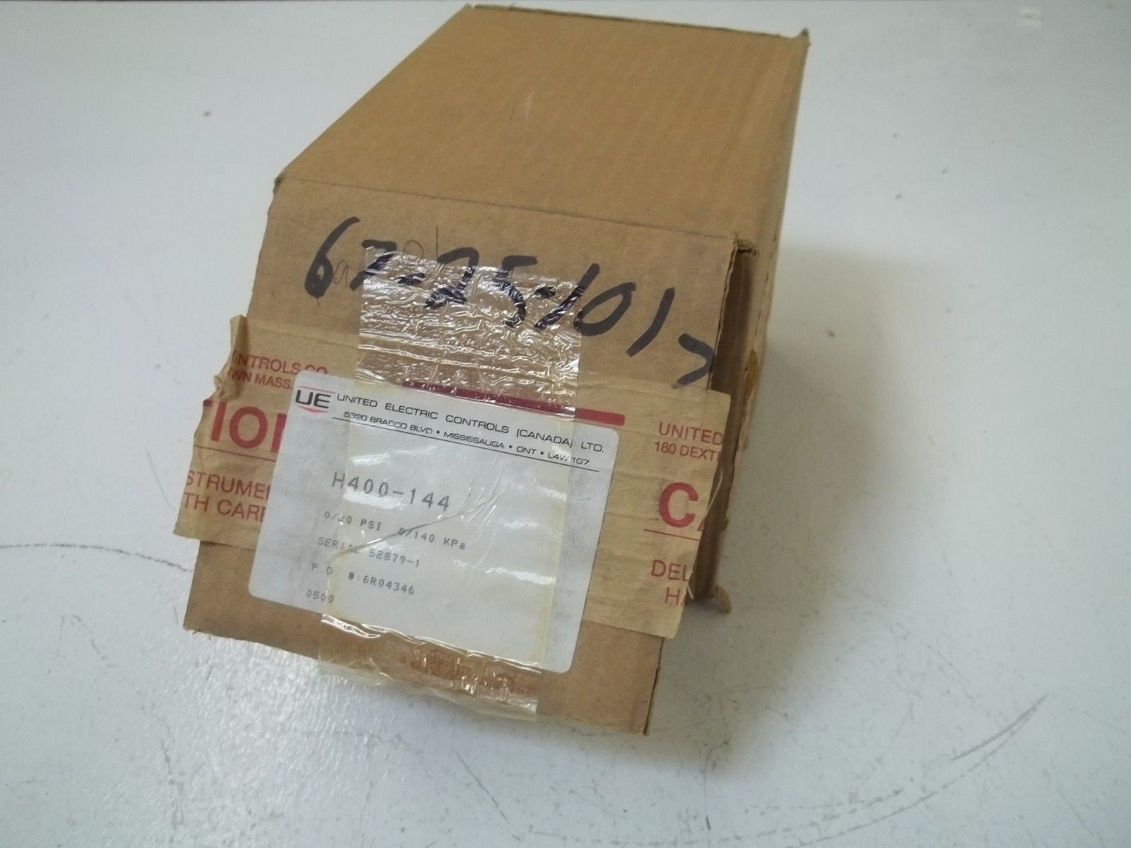 UNITED ELECTRIC H400-144 5AMPS *NEW IN BOX*
