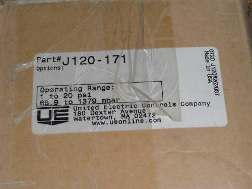 UNITED ELECTRIC J120-171 *USED*