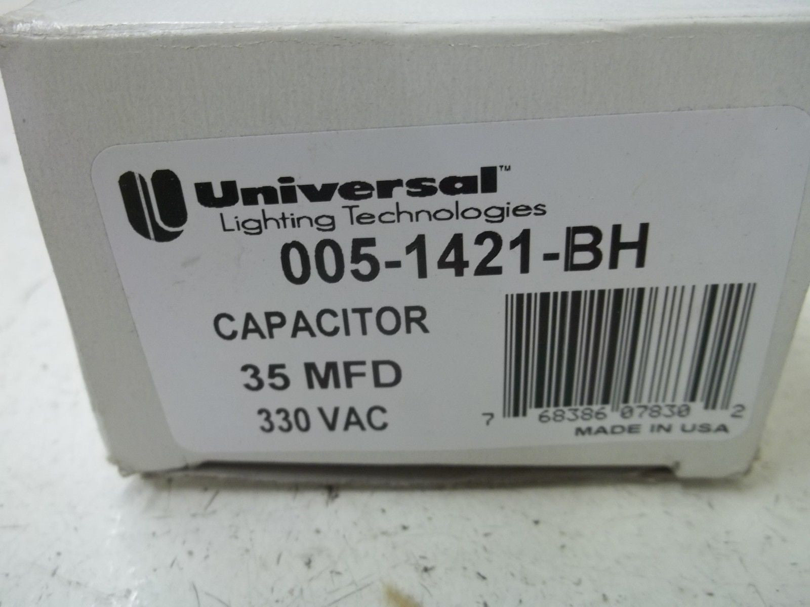 UNIVERSAL 005-1421-BH CAPACITOR 330VAC *NEW IN BOX*