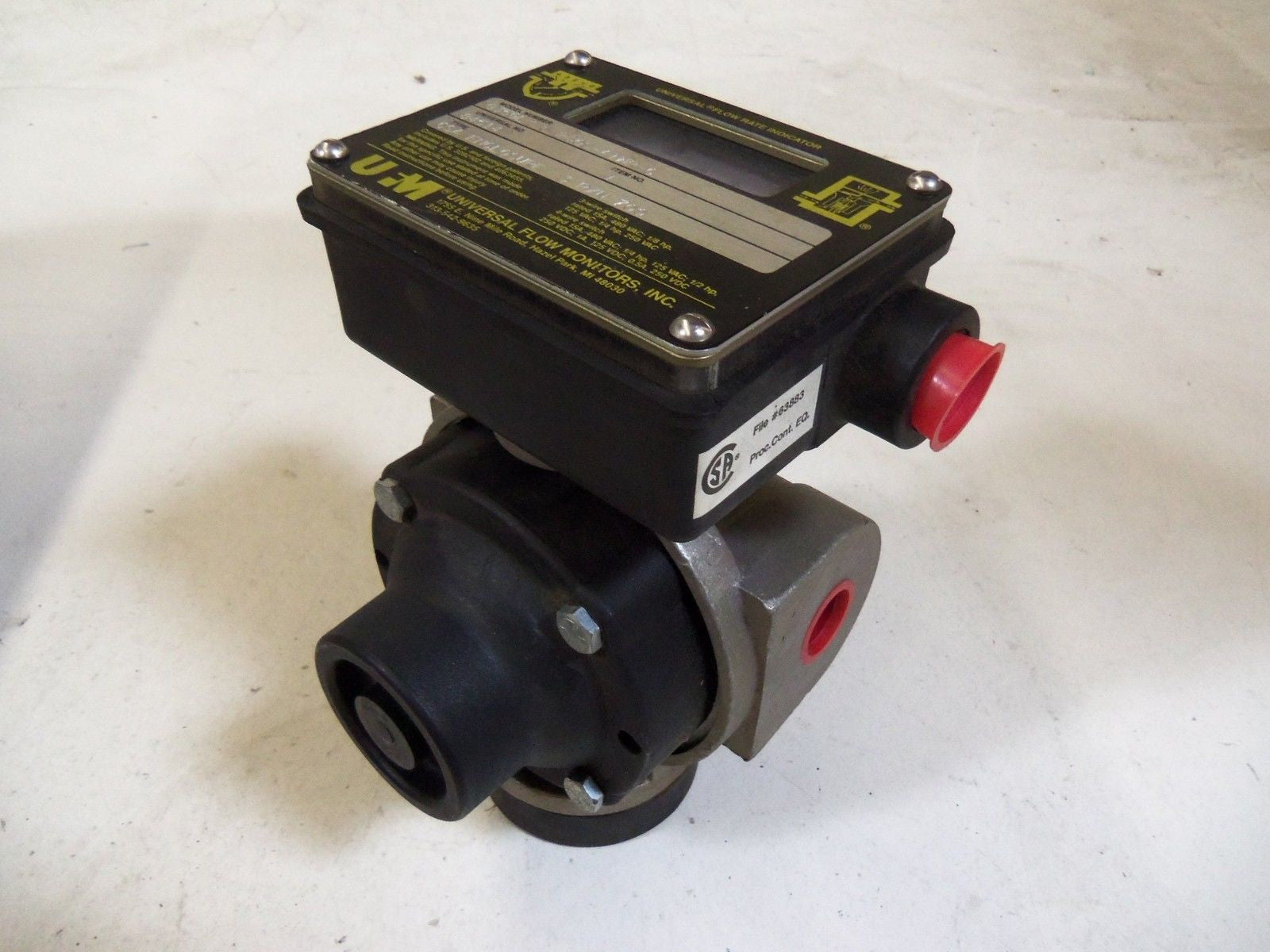 UNIVERSAL FLOW MONITORS, INC. 035GLM-6-230S-A1WR-C *USED*