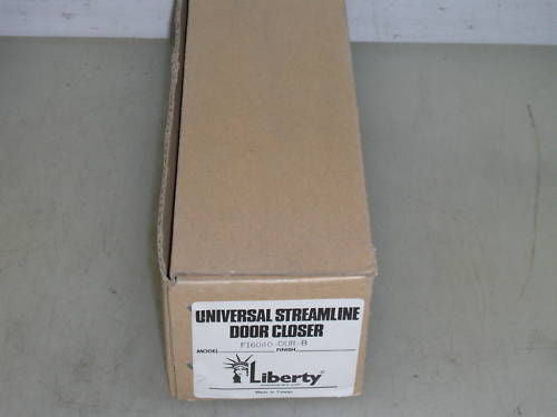 UNIVERSAL F16040-DUR-B STREAMLINE DOOR CLOSER *NEW IN BOX*