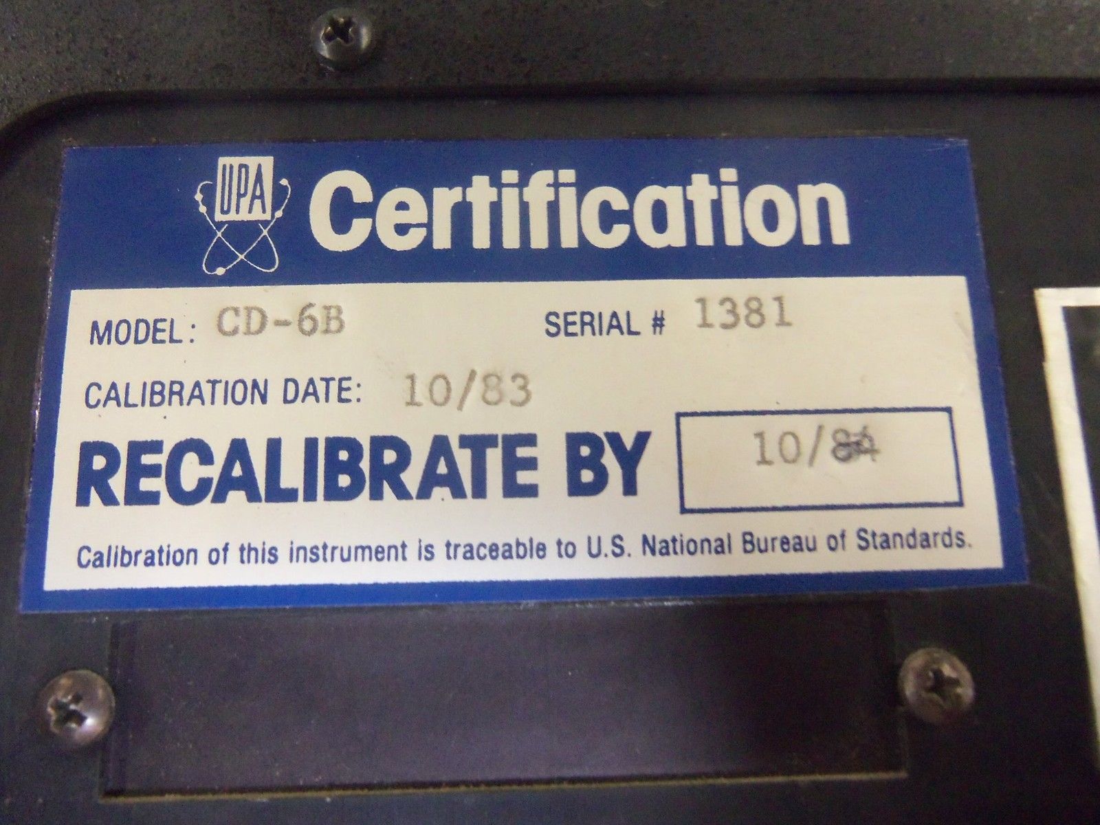 UPA CD-6B *USED*
