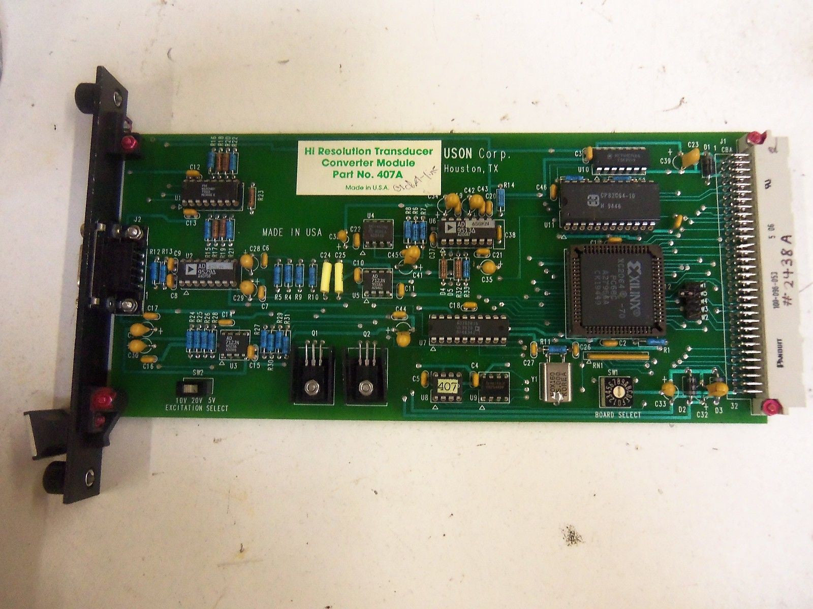 USON 407A HI RESOLUTION TRANSDUCER *NEW NO BOX*
