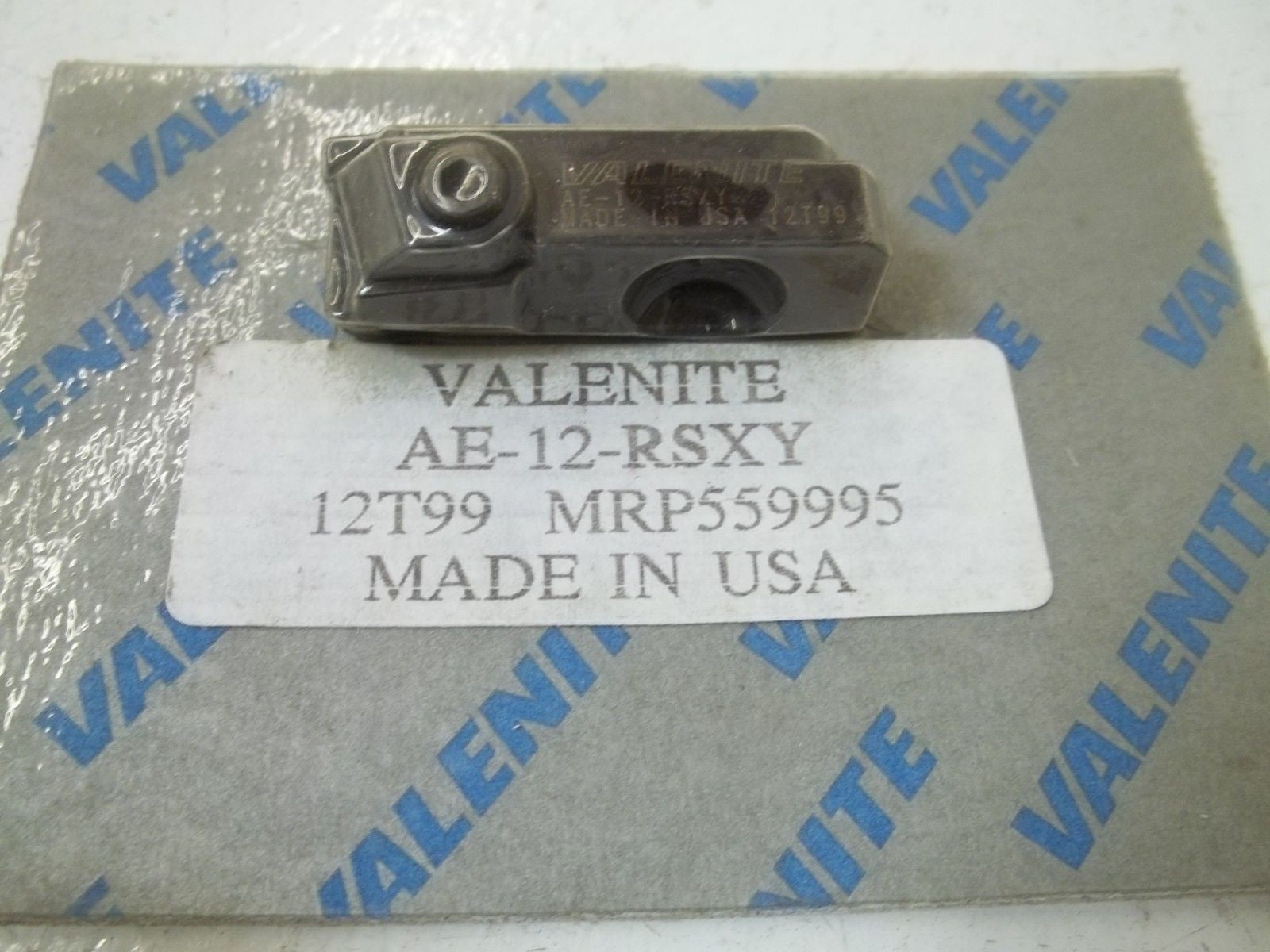 VALENITE AE-12-RSXY-12T99 *NEW NO BOX*