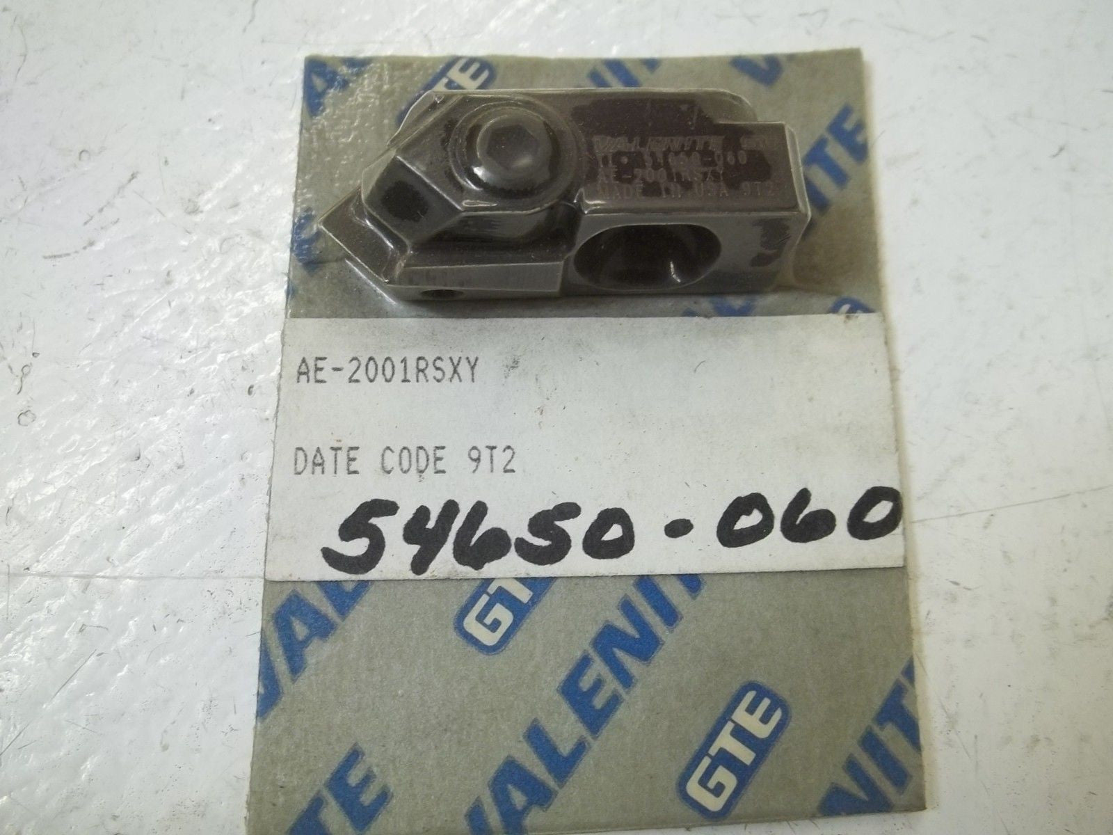 VALENITE AE-2001RSXY-9T2 *NEW NO BOX*