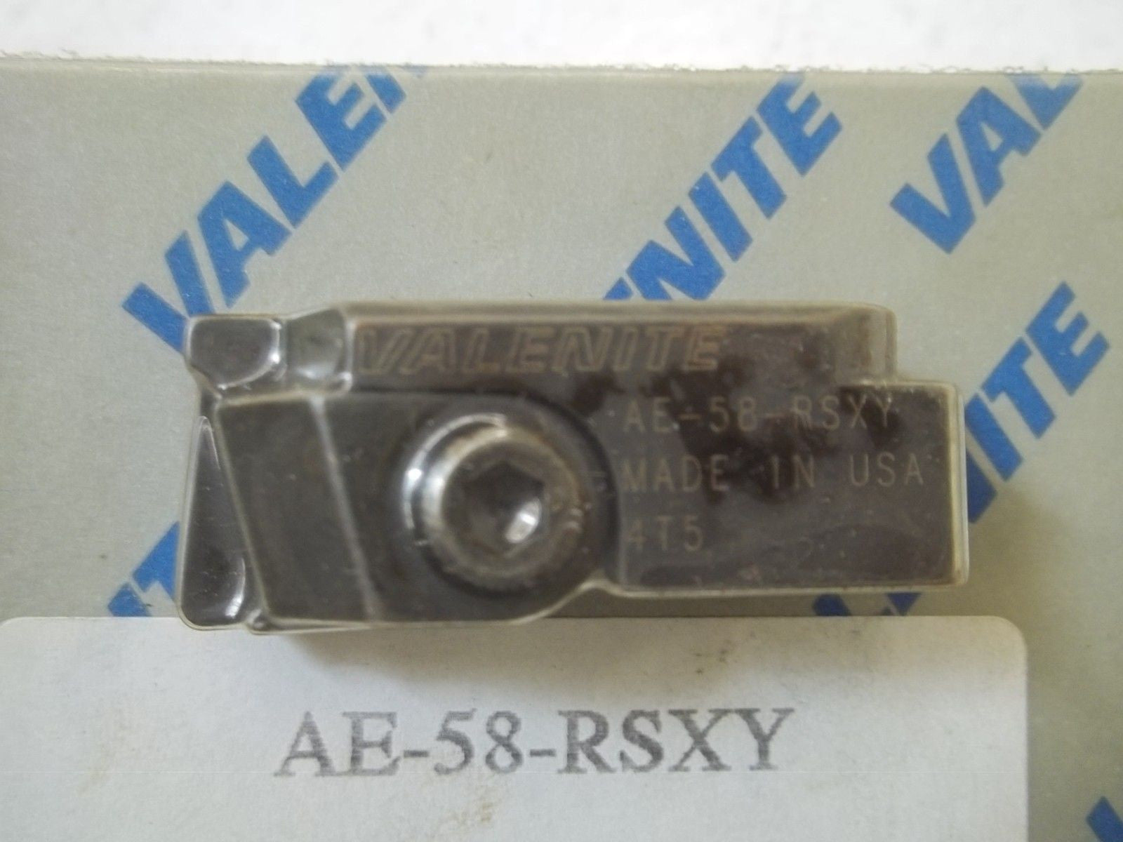 VALENITE AE-58-RSXY-4T5 *NEW NO BOX*